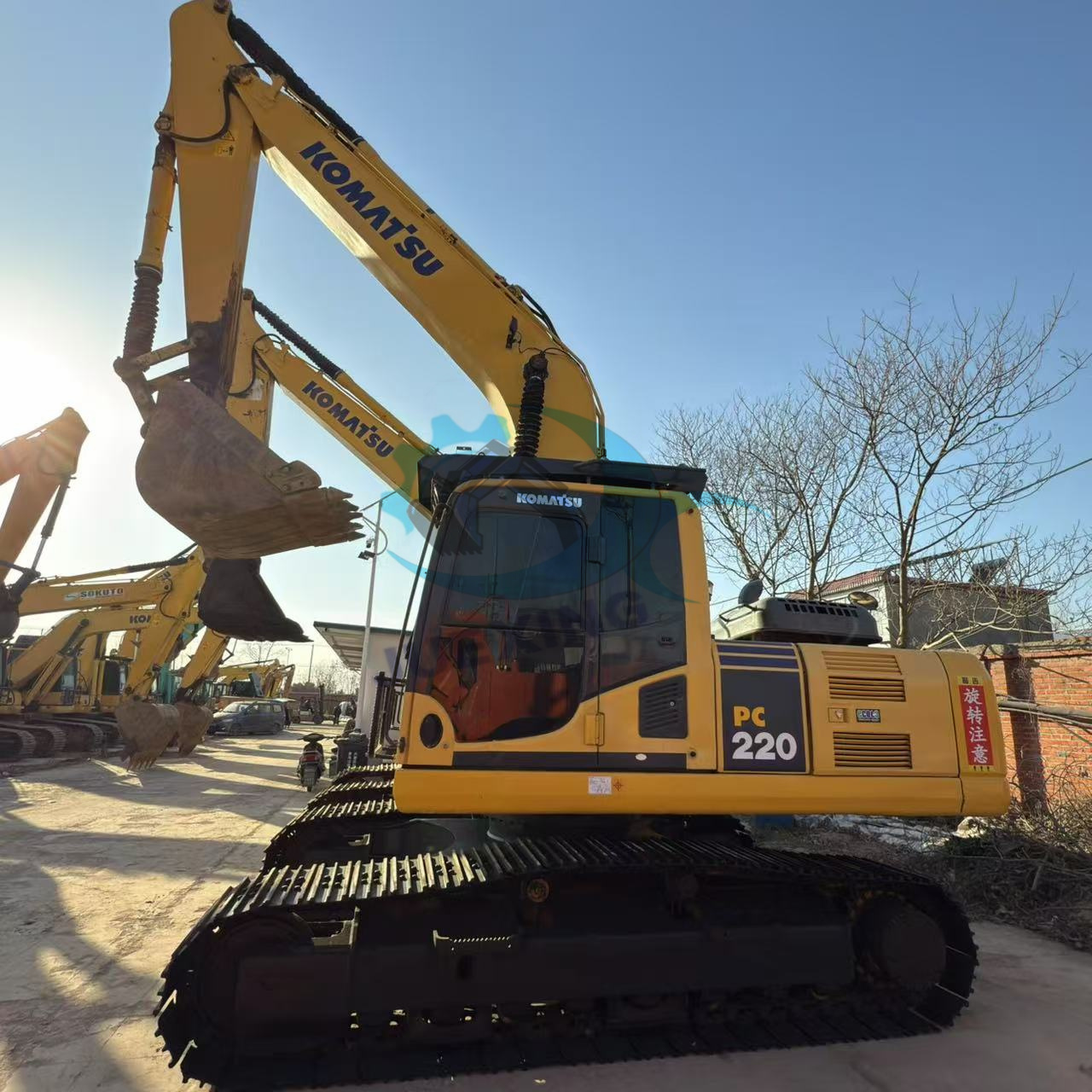 Original Komatsu PC220-8MO Used Excavator