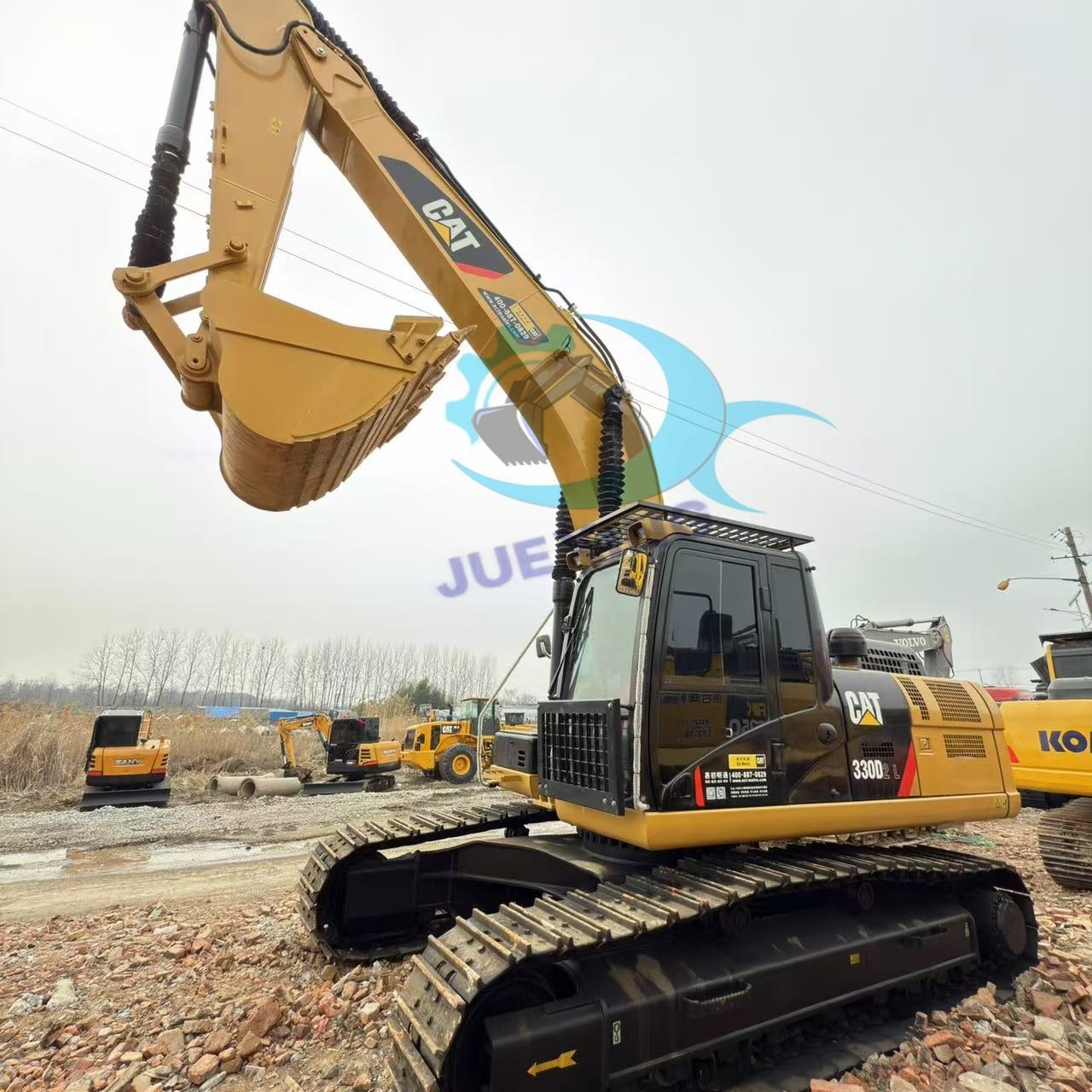 Used Caterpillar Cat330D2 Crawler Excavator 