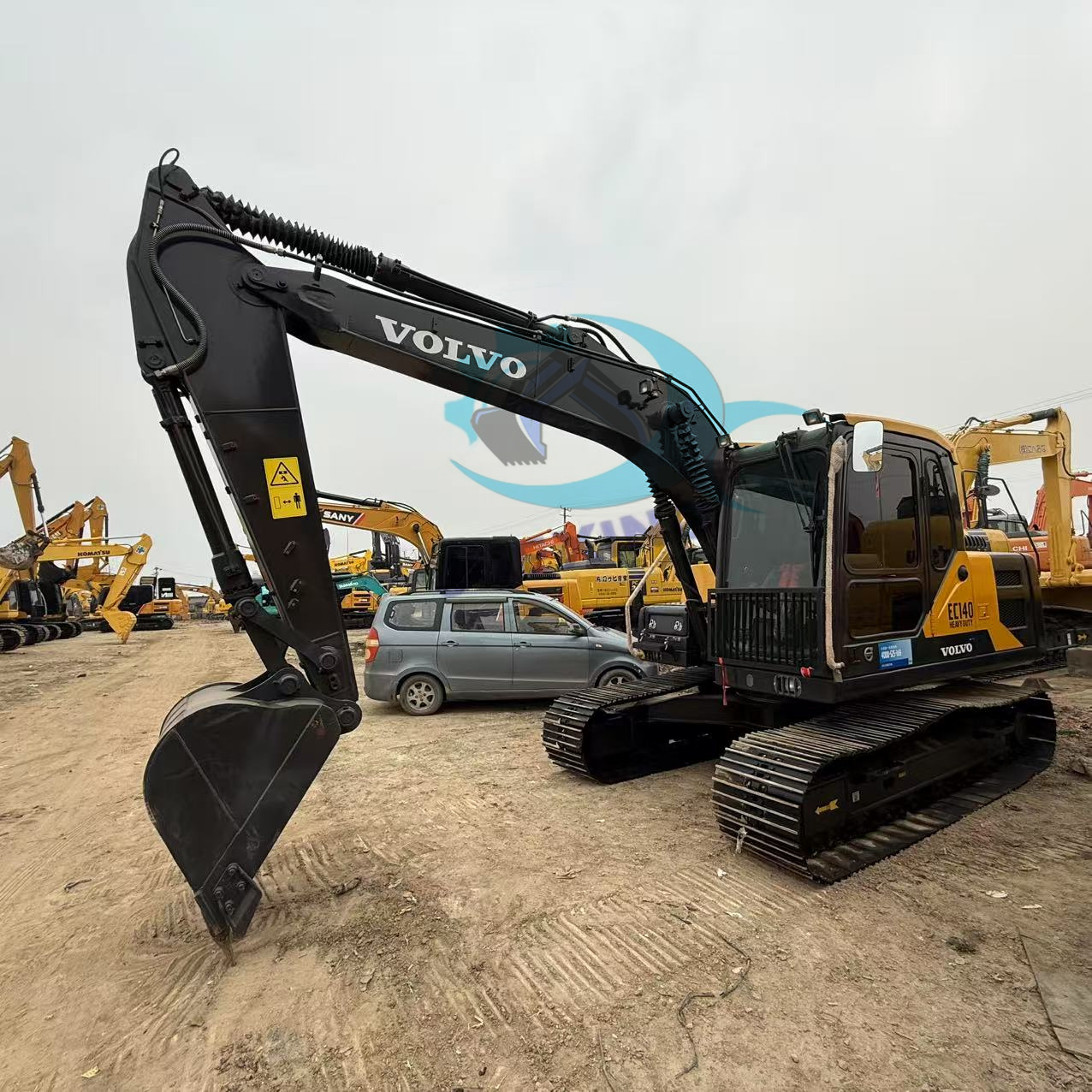 Secondhand Volvo ec140 Hydraulic Excavator