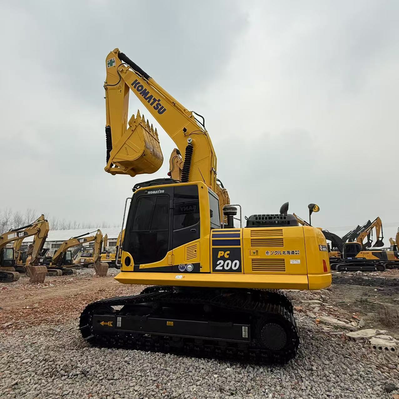 Original Japan 20 Tons 22 Tons of Medium Komatsu PC200-8 PC220-8 Construction Machinery Equipment Crawler Excavator