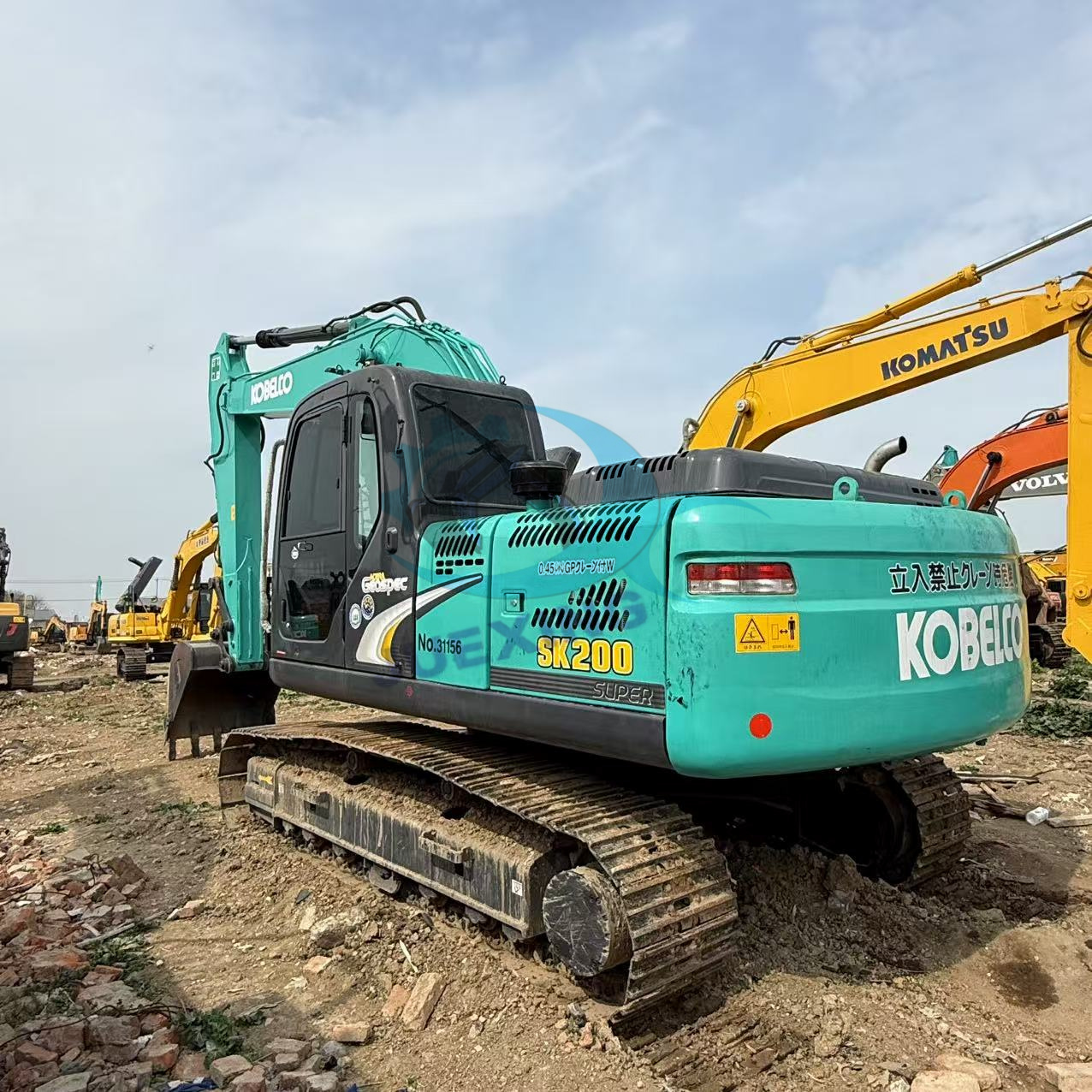 Used Kobelco SK200D Excavator For Sale