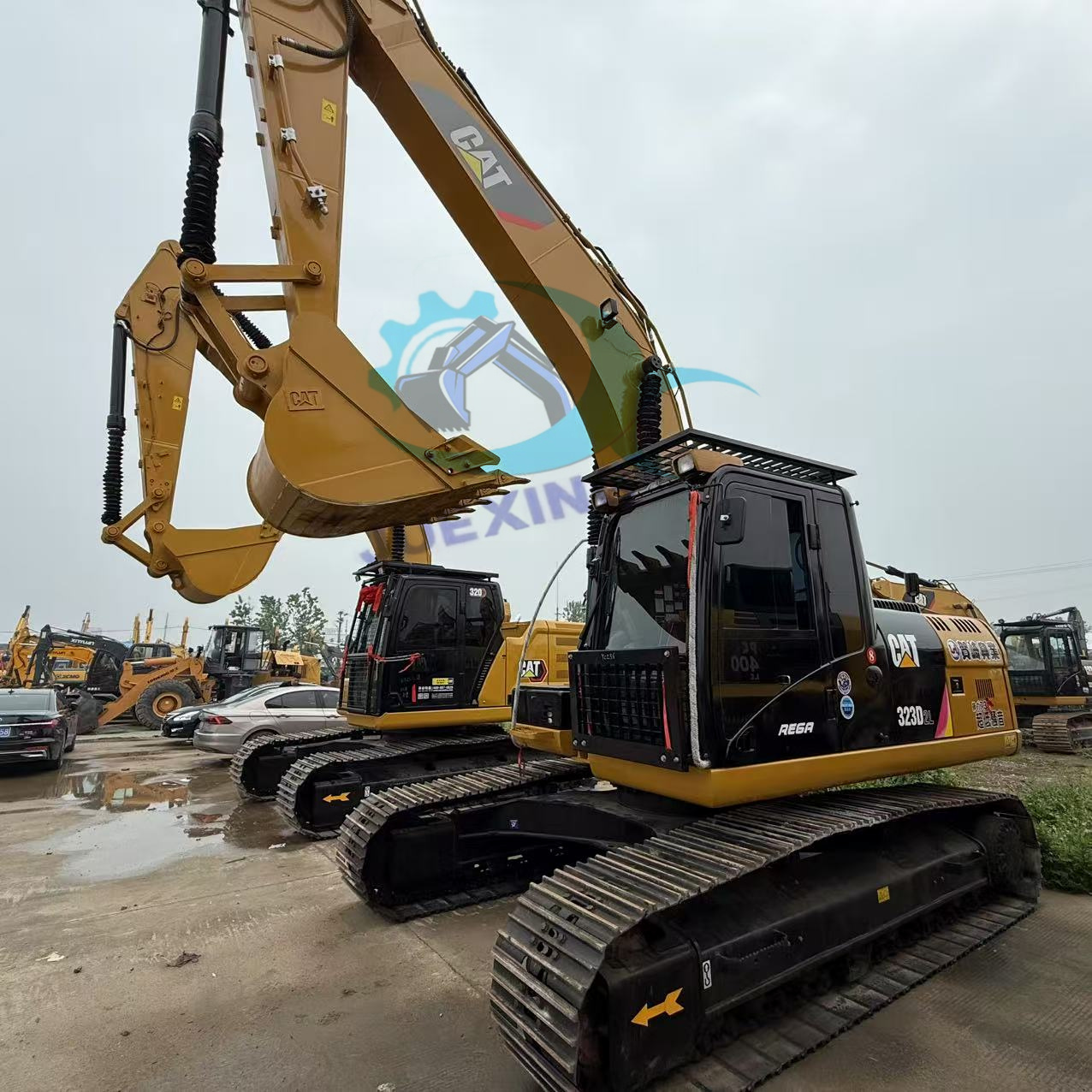 Used Caterpillar Hydraulic Crawler Excavator CAT 323d