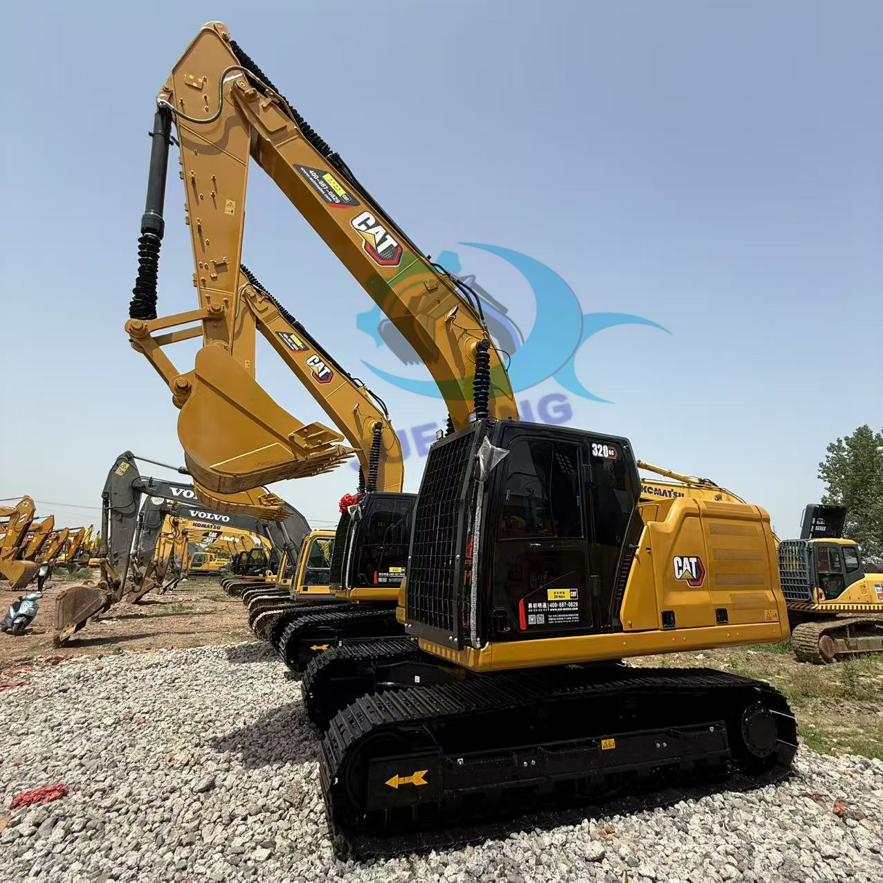 Original Used CAT 320GC Crawler Excavator