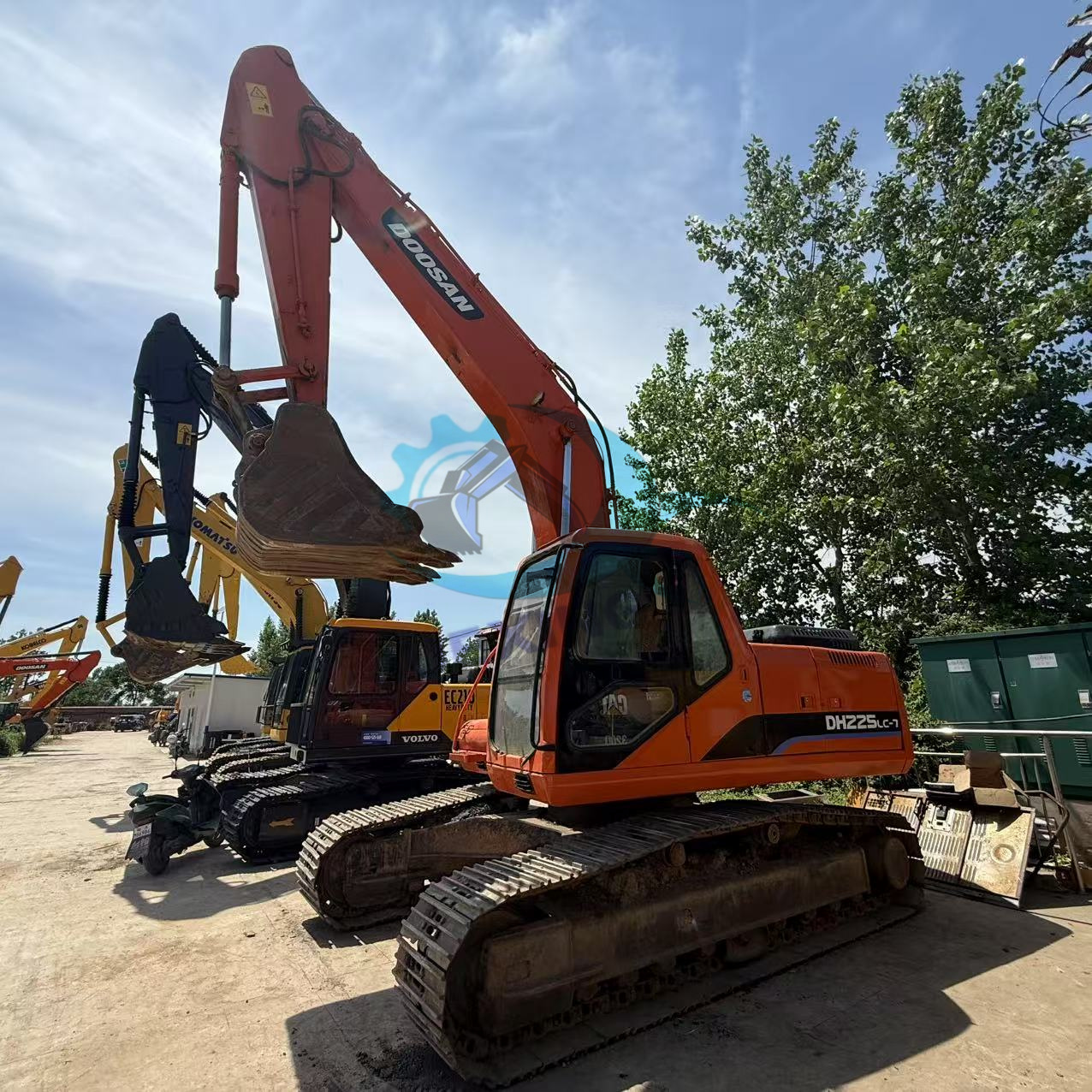 Cheap Used Excavator Doosan DH225LC-7