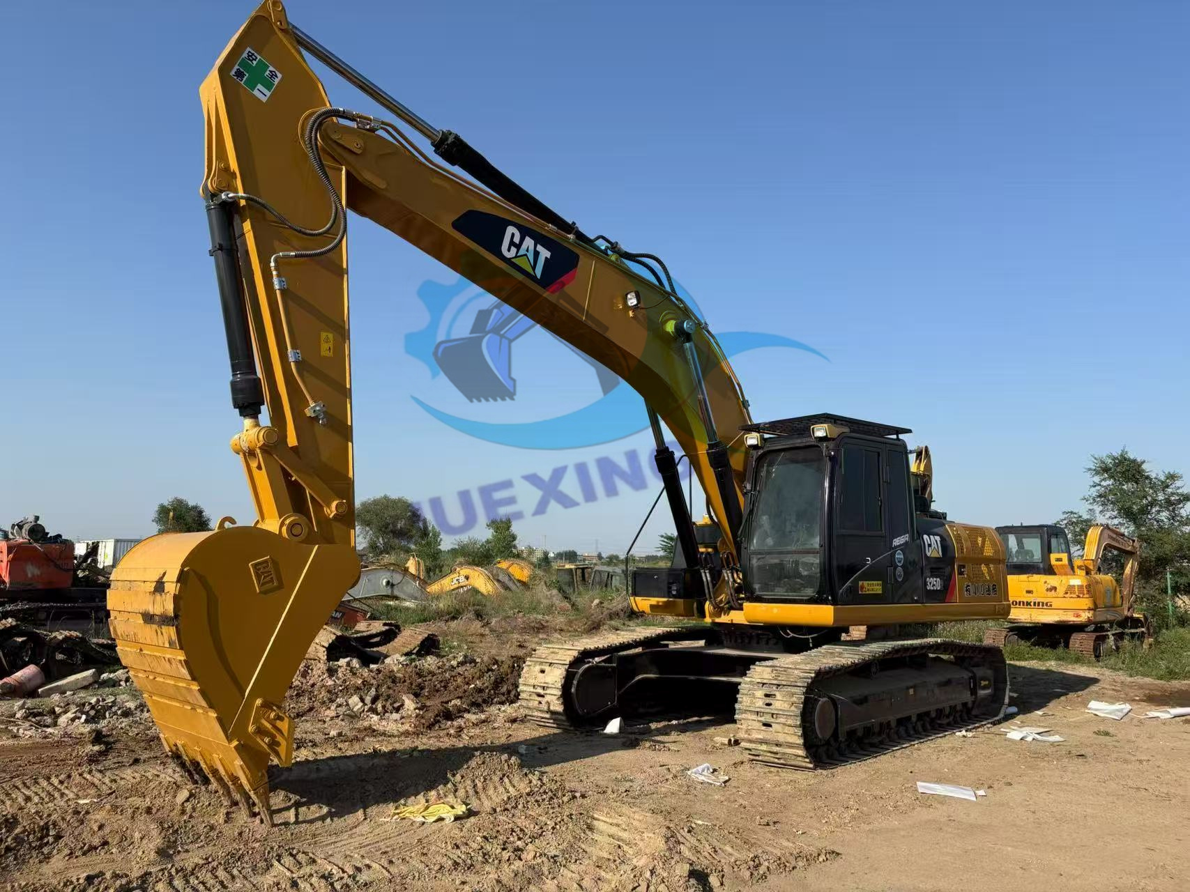 High Power Engine CAT325D Crawler Excavator