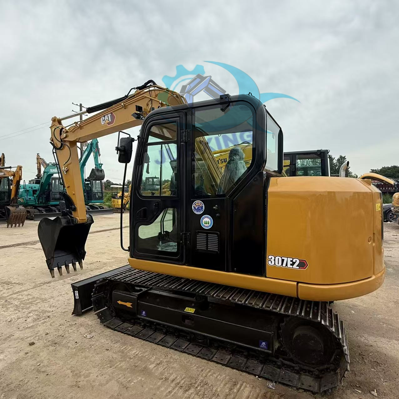 Used Excavator Secondhand Digger Cat 307e