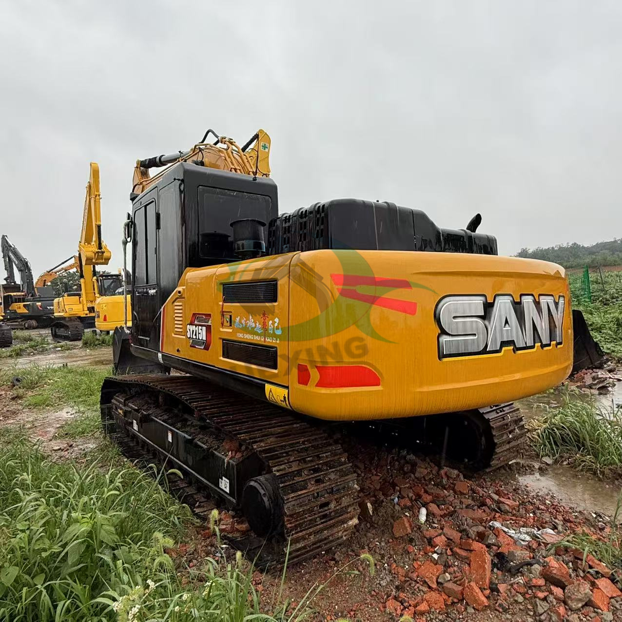 Used SANY SY215 Hydraulic Excavator