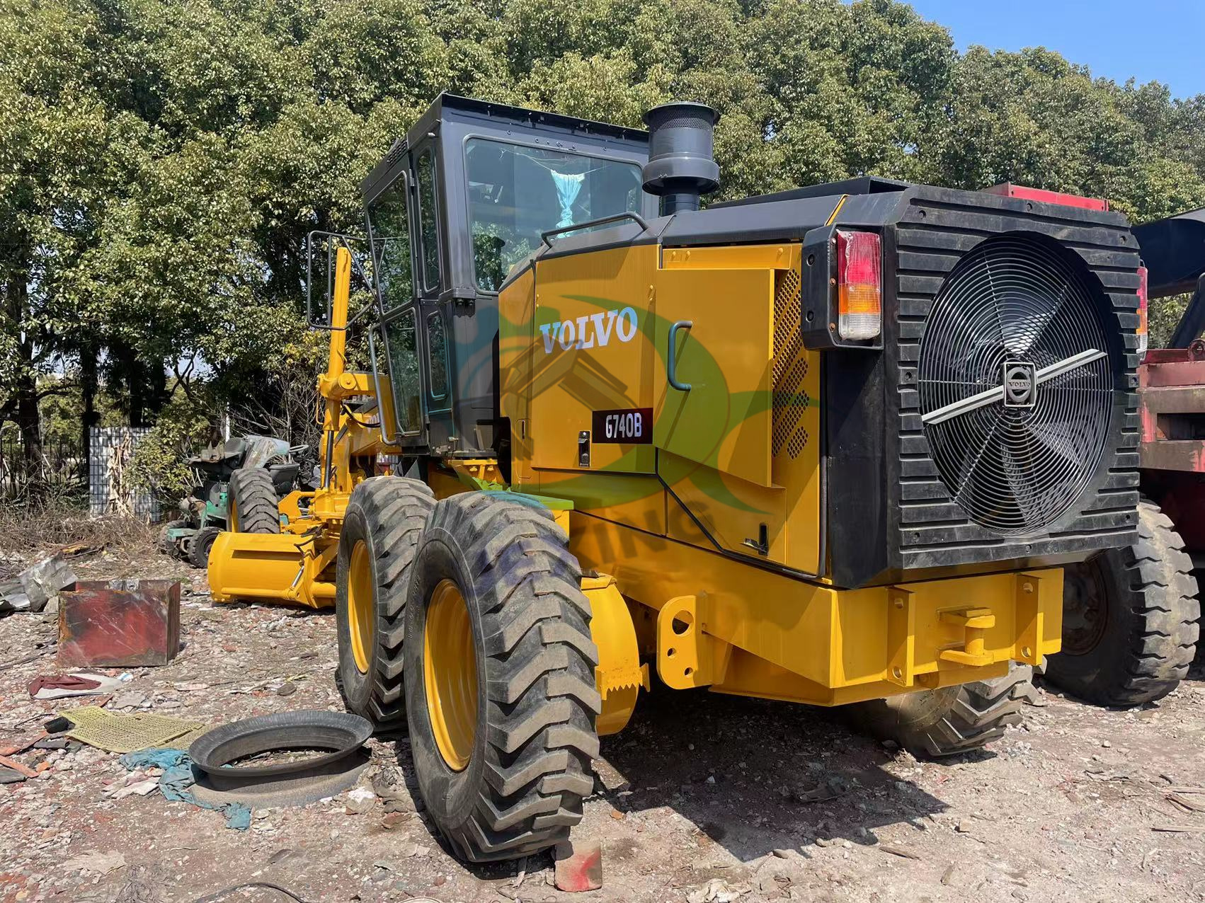 Heavy Duty Used Volvo G740B Grader For Sale
