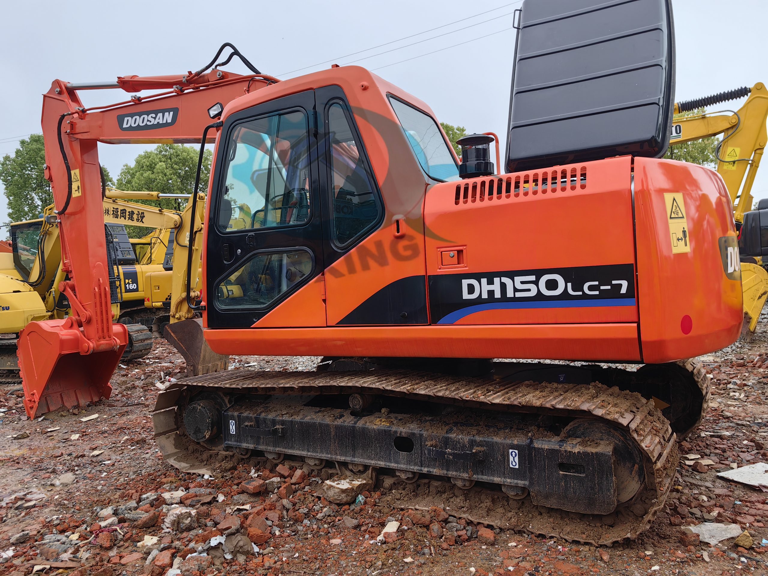 Used Original DOOSAN DH150LC-7 15 Ton