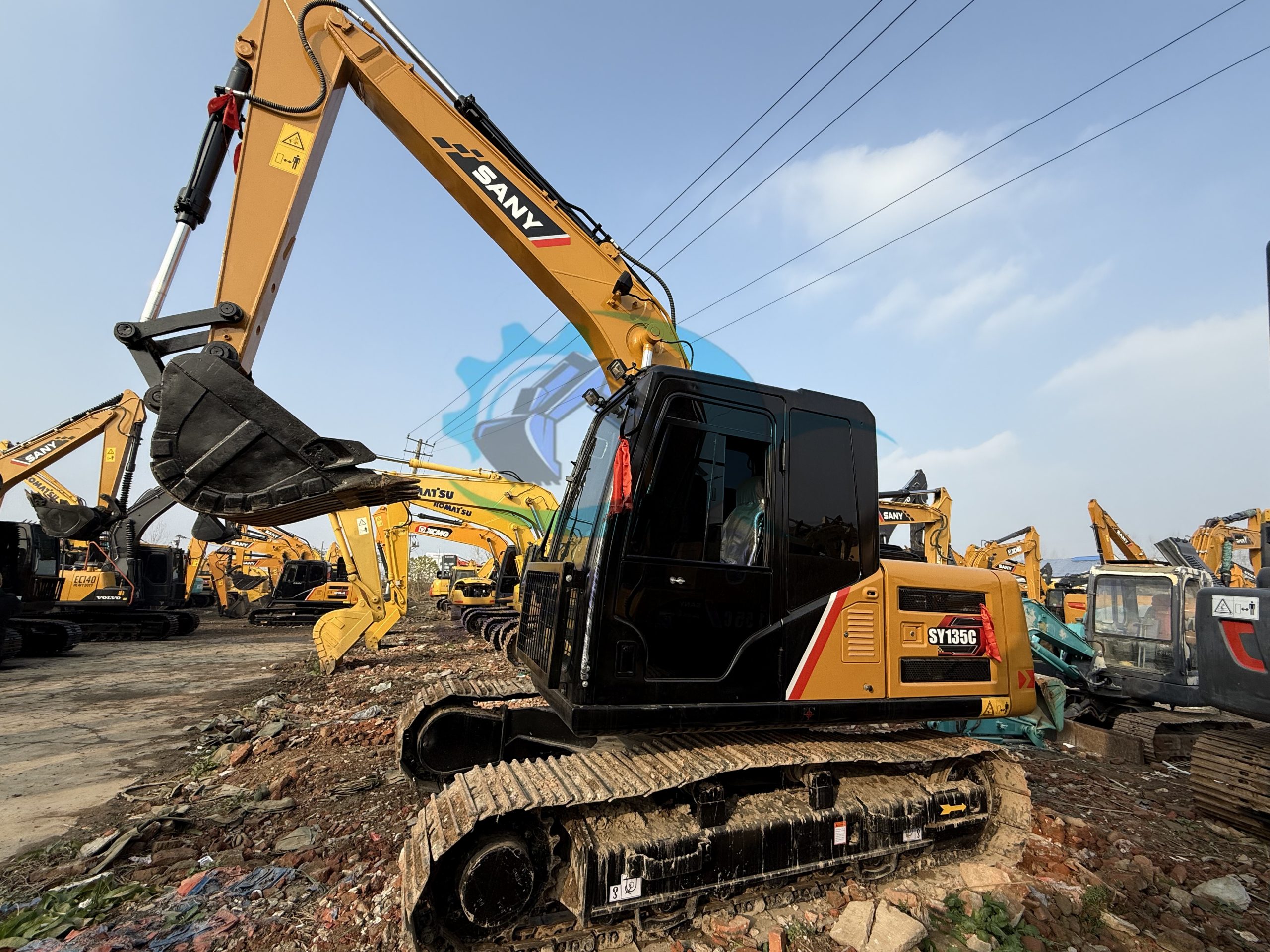 Low Price Used SANY SY135C Excavator