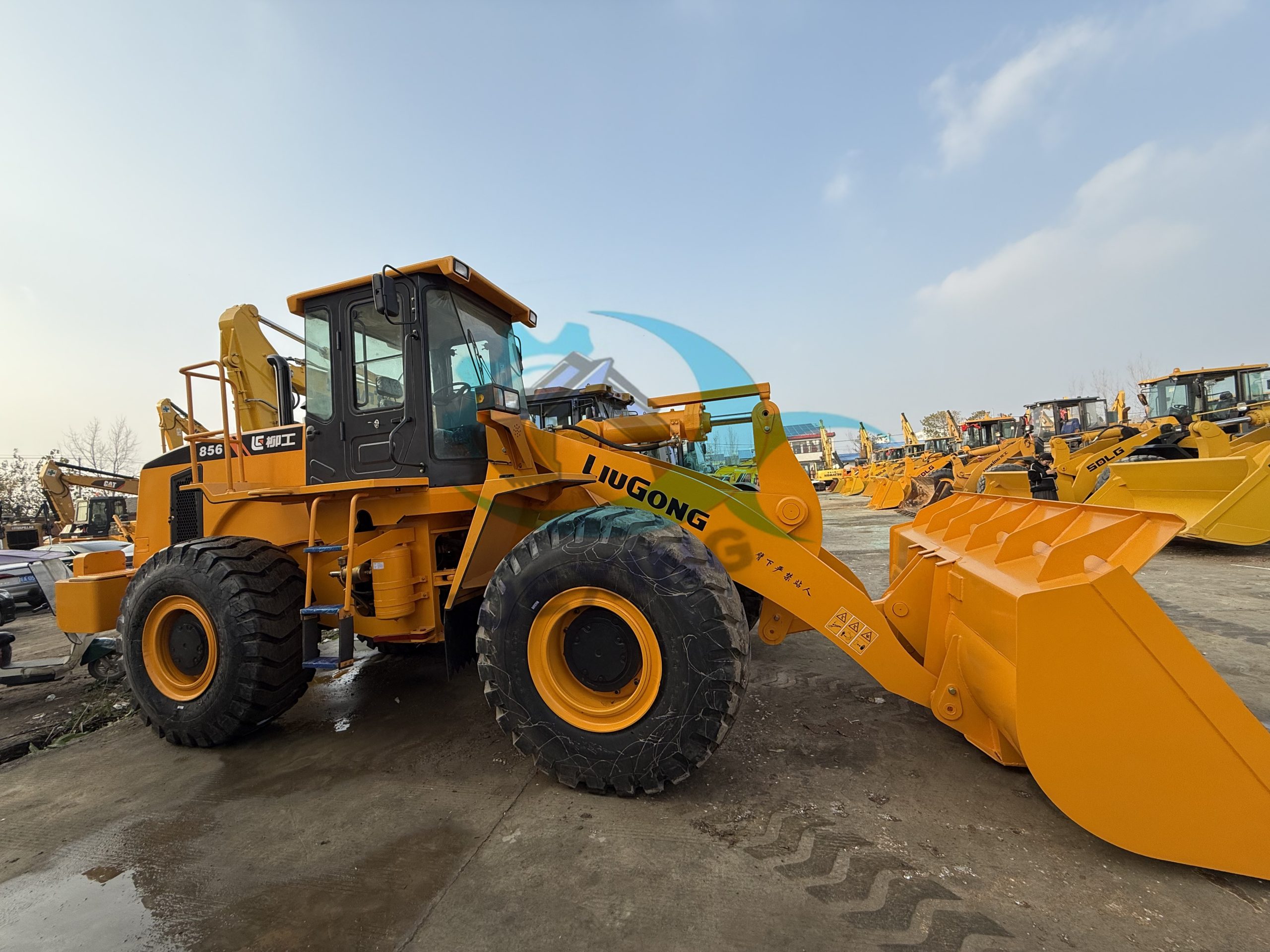 Good Condition 6 Ton Liugong 856 Used Loader