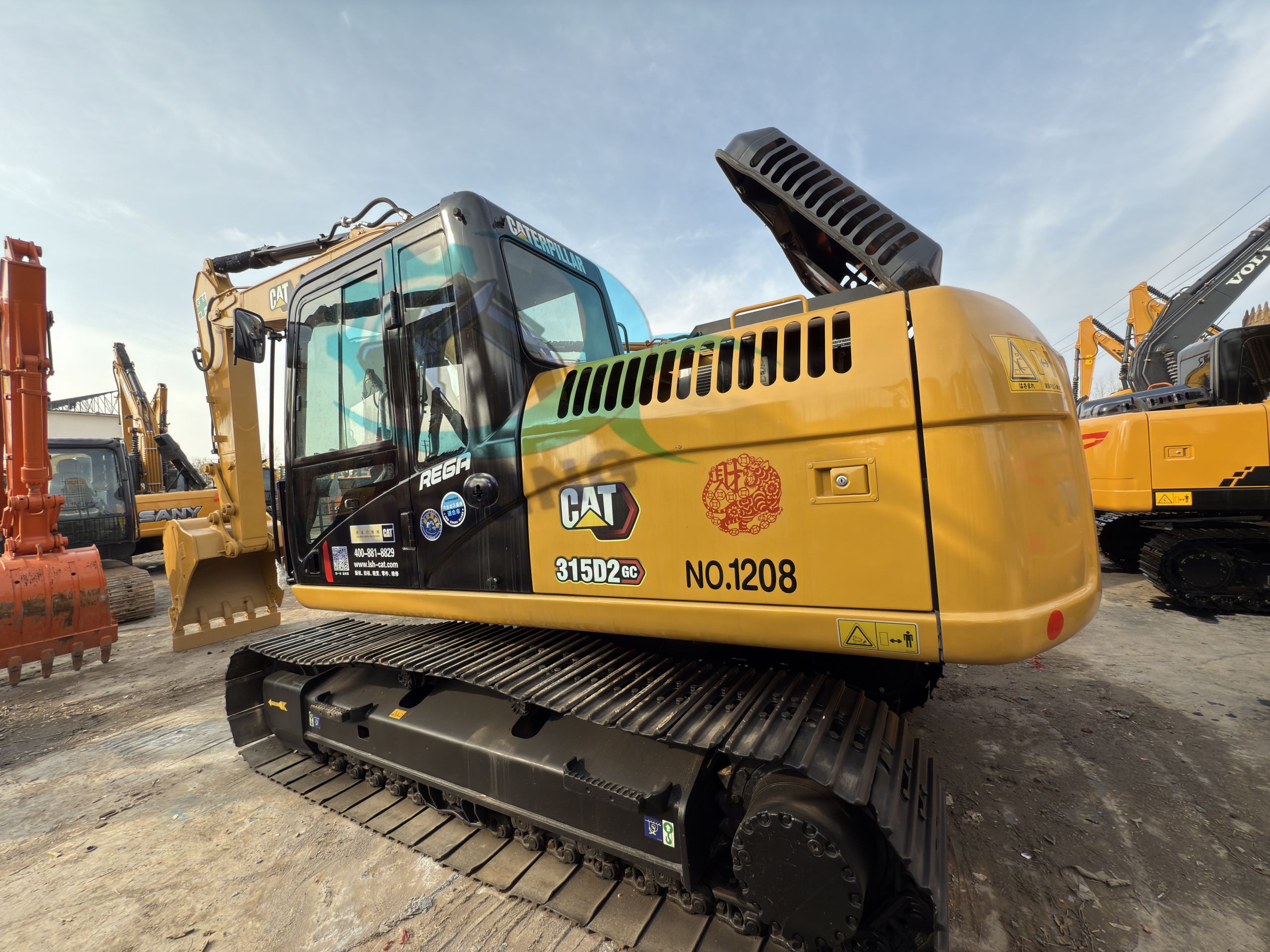 Caterpillar CAT315D Used Excavators Japan Original