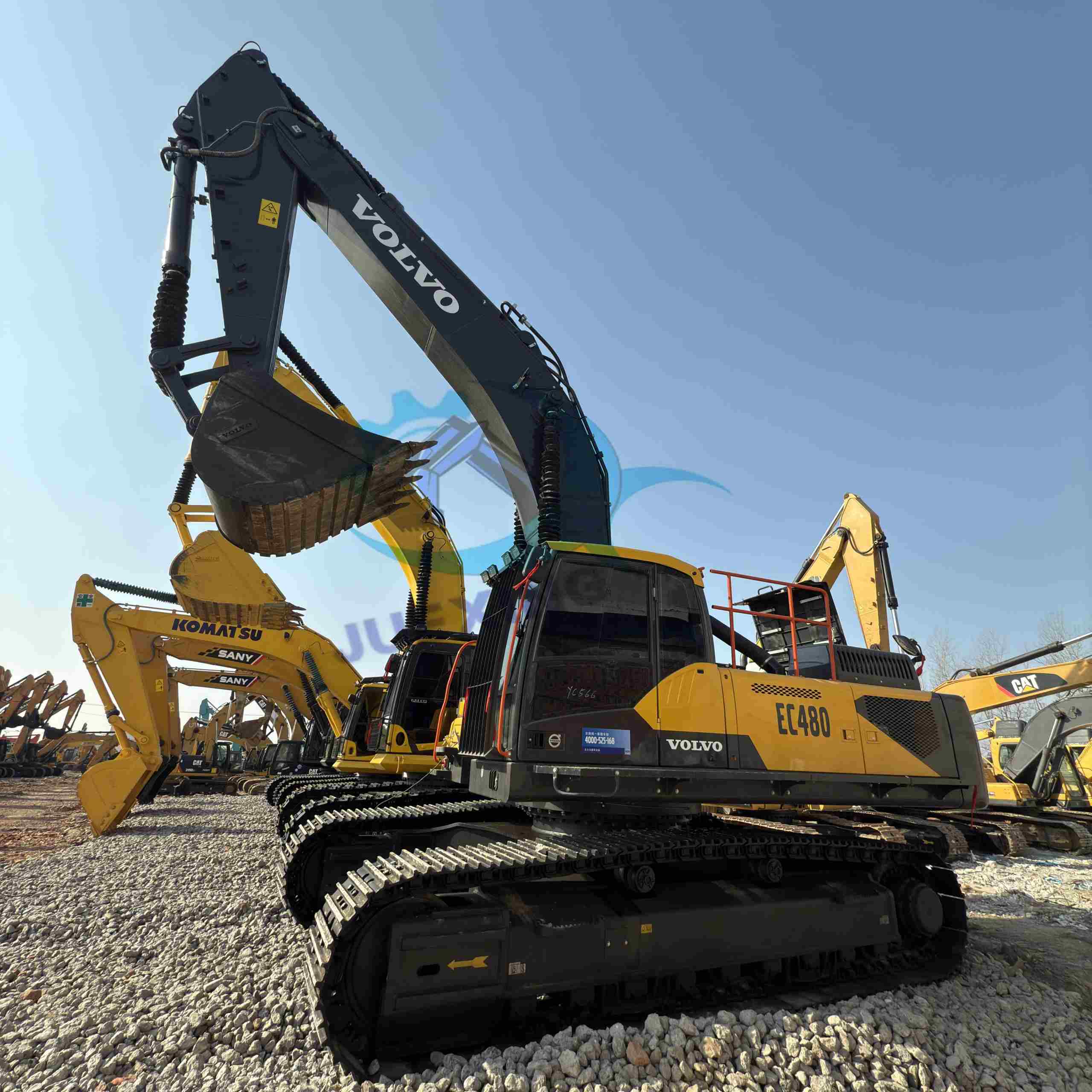Used Volvo EC480 48 Ton Hydraulic Crawler Excavator