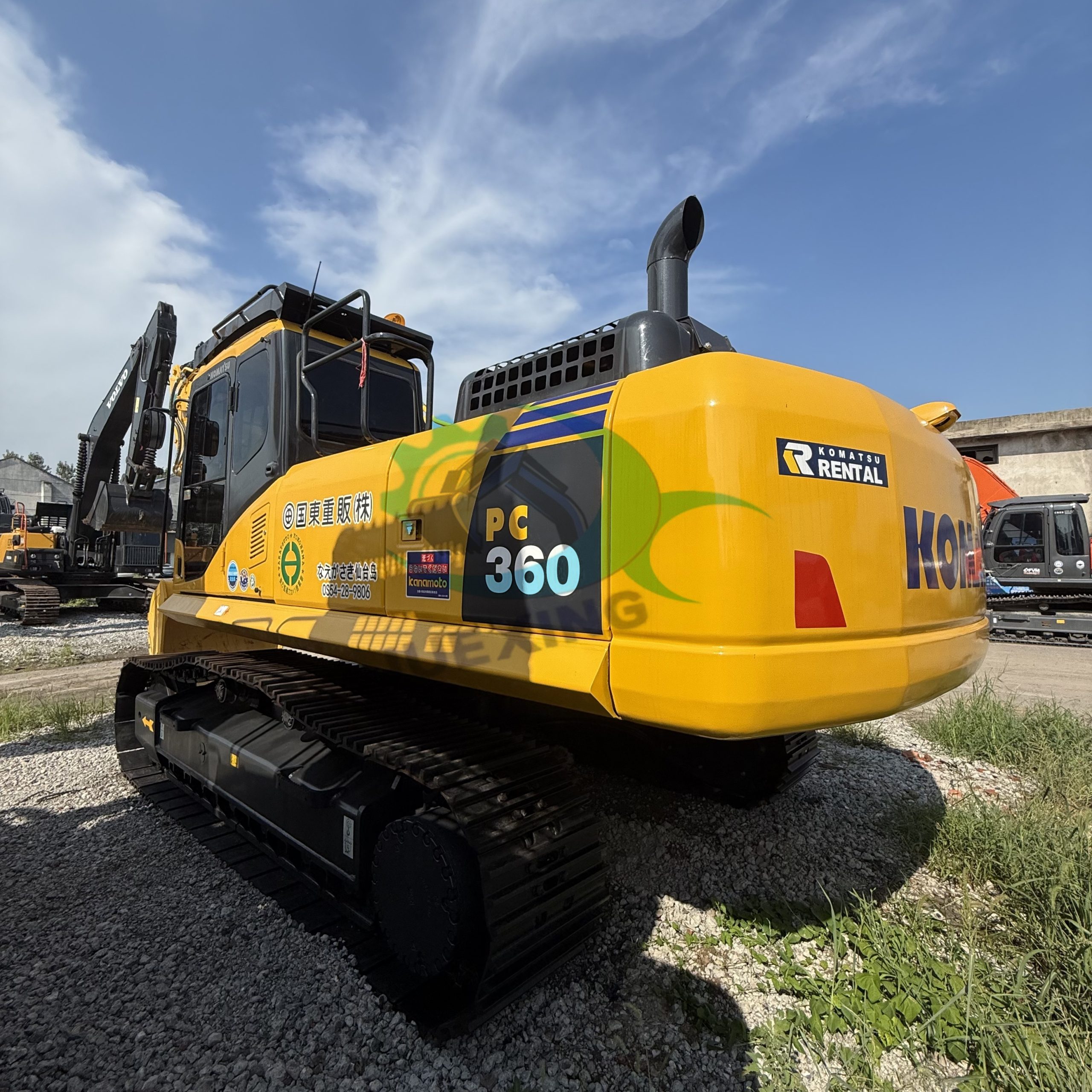 Original Used Komatsu PC360 Excavator For Sale