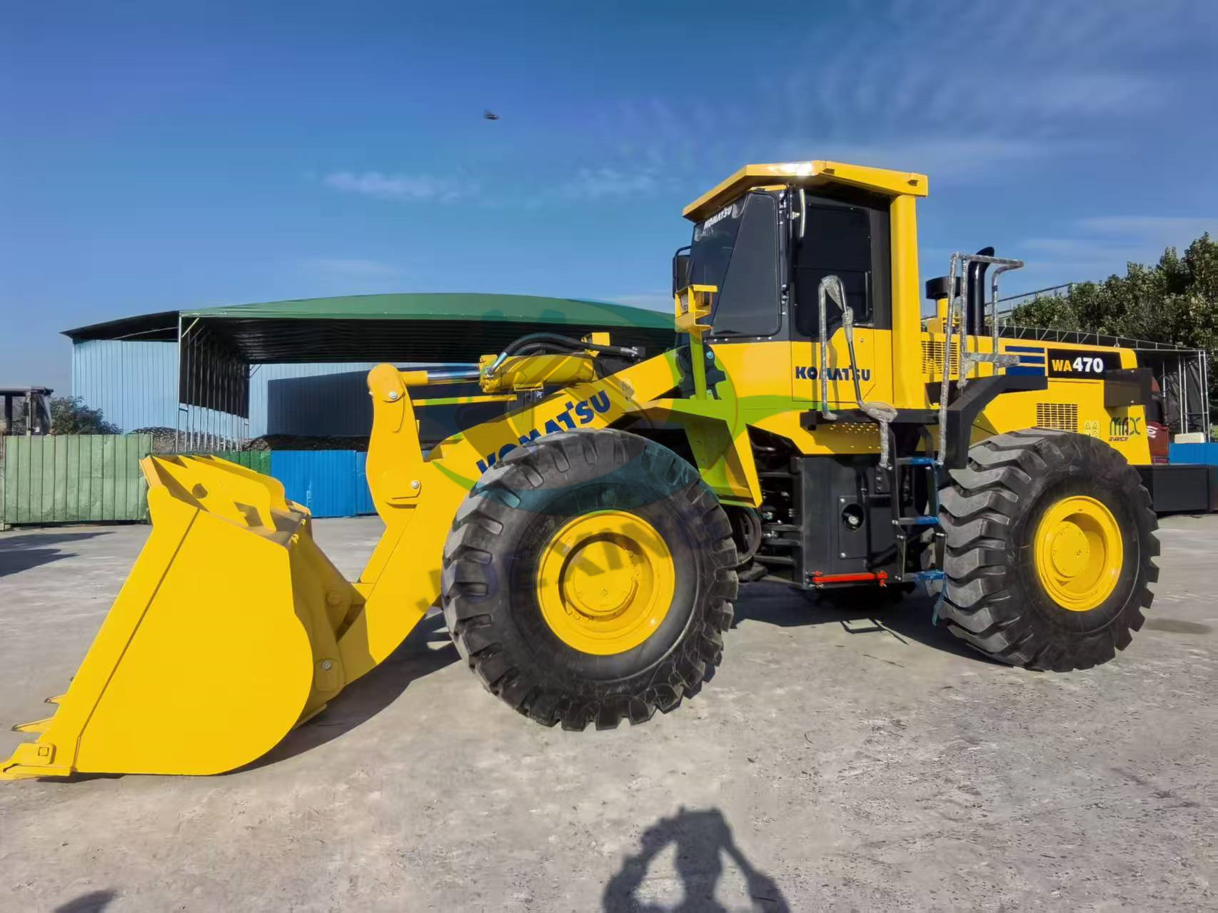 Original Used Komatsu WA470 Loader 