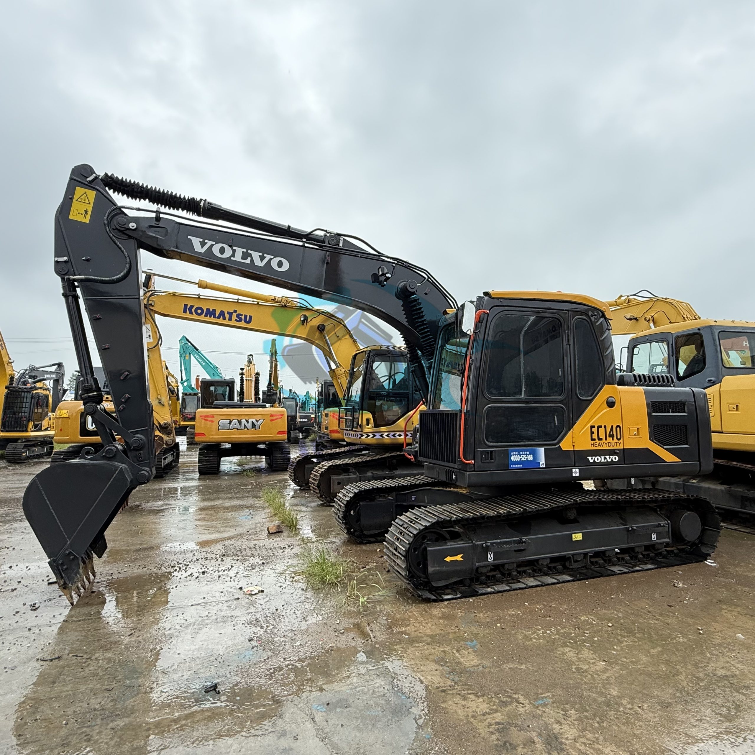 Second-hand Volvo 140 14 Ton Construction Machinery