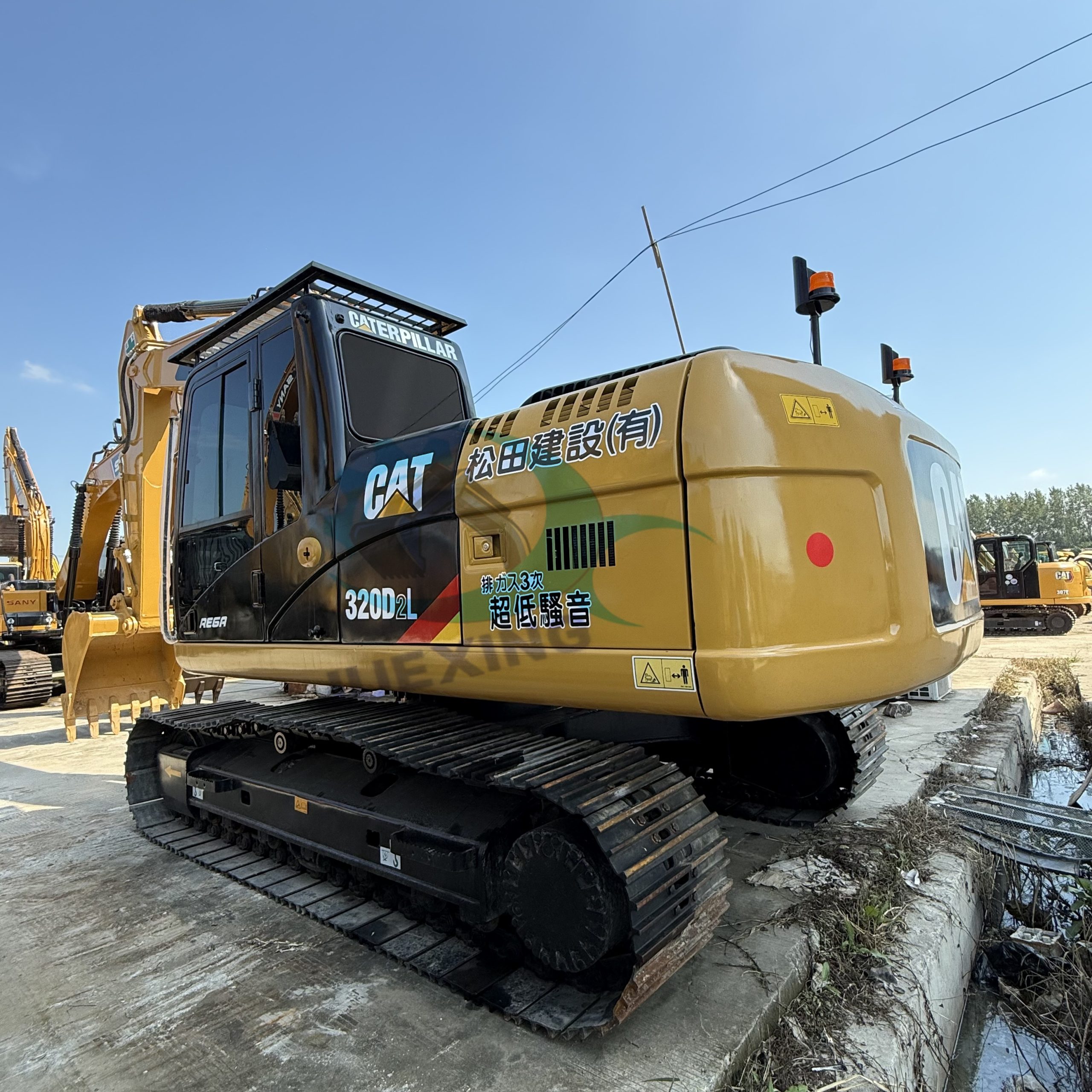 Tracked 20ton Used Excavator Cat 320D