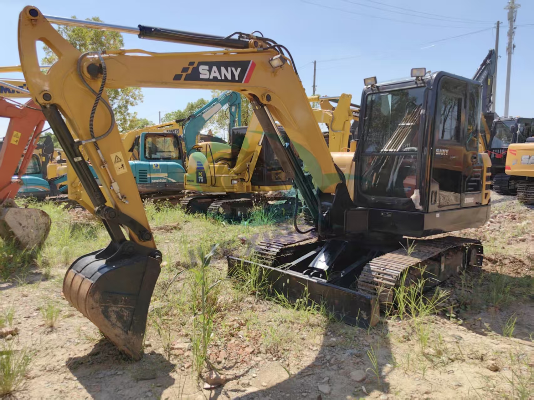 Used SANY SY60C Crawler Excavator Quick Delivery