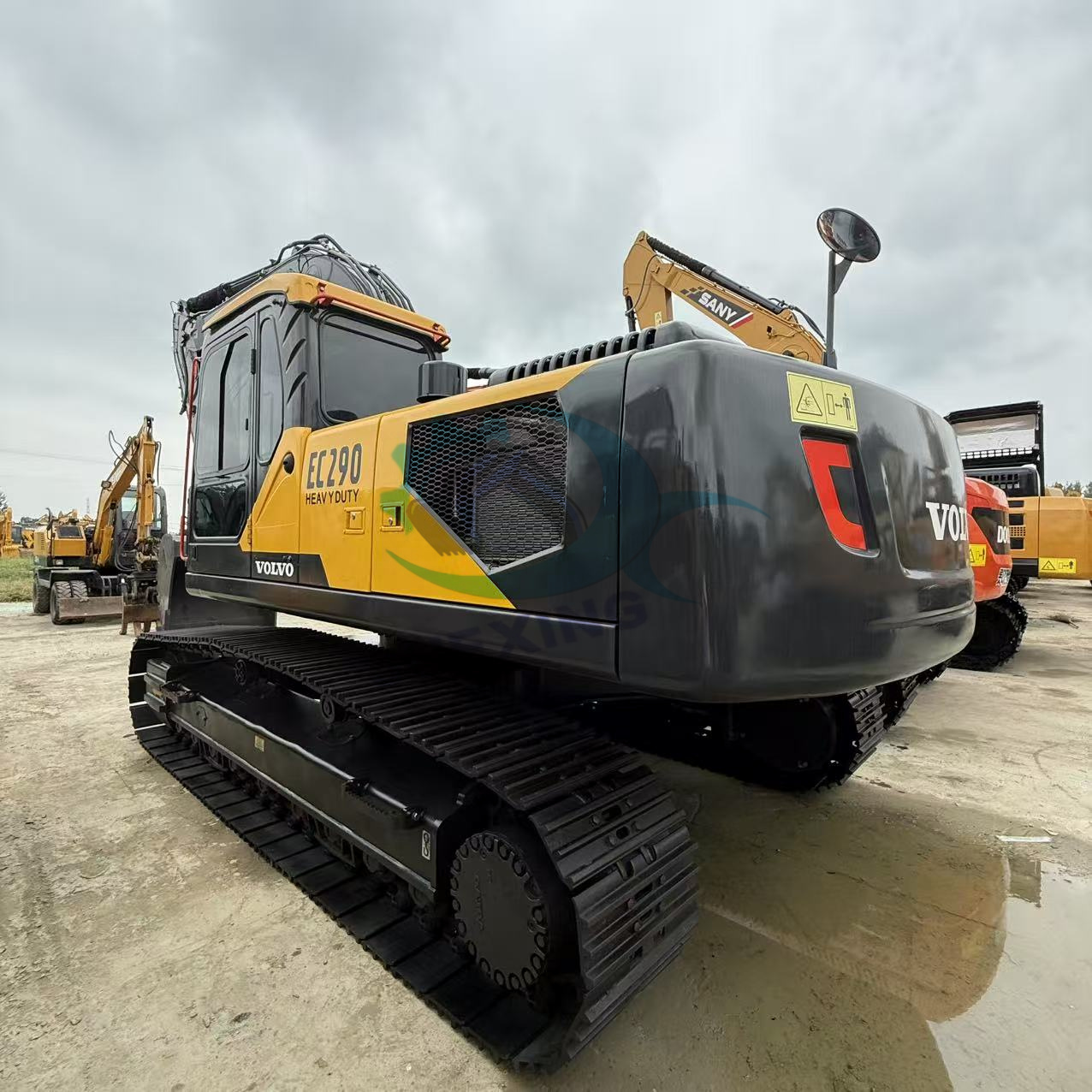 Used Korea Original Volvo EC290 Crawler Excavator 