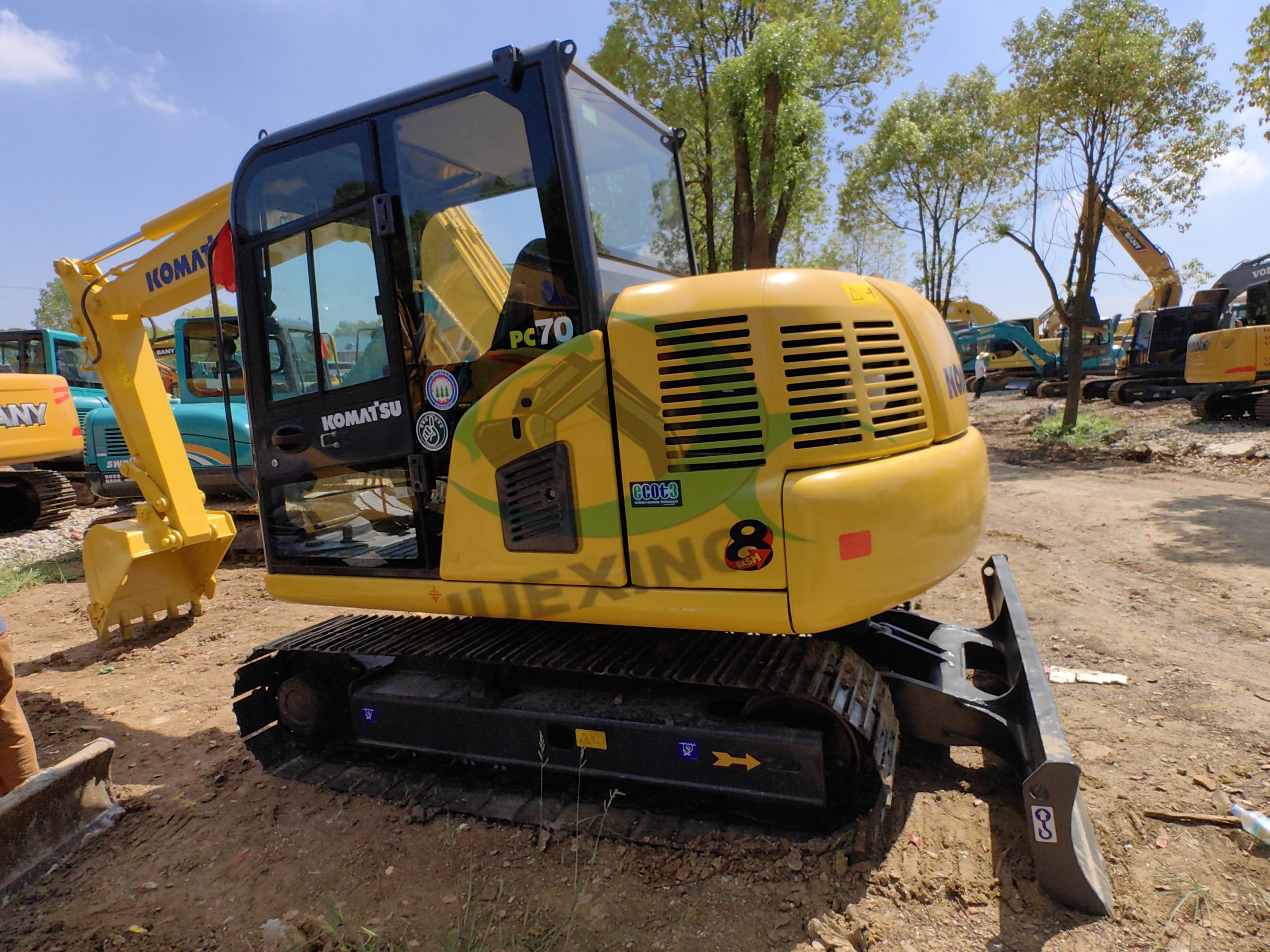Used Komatsu PC70-8 Hydraulic Excavator Compact Size