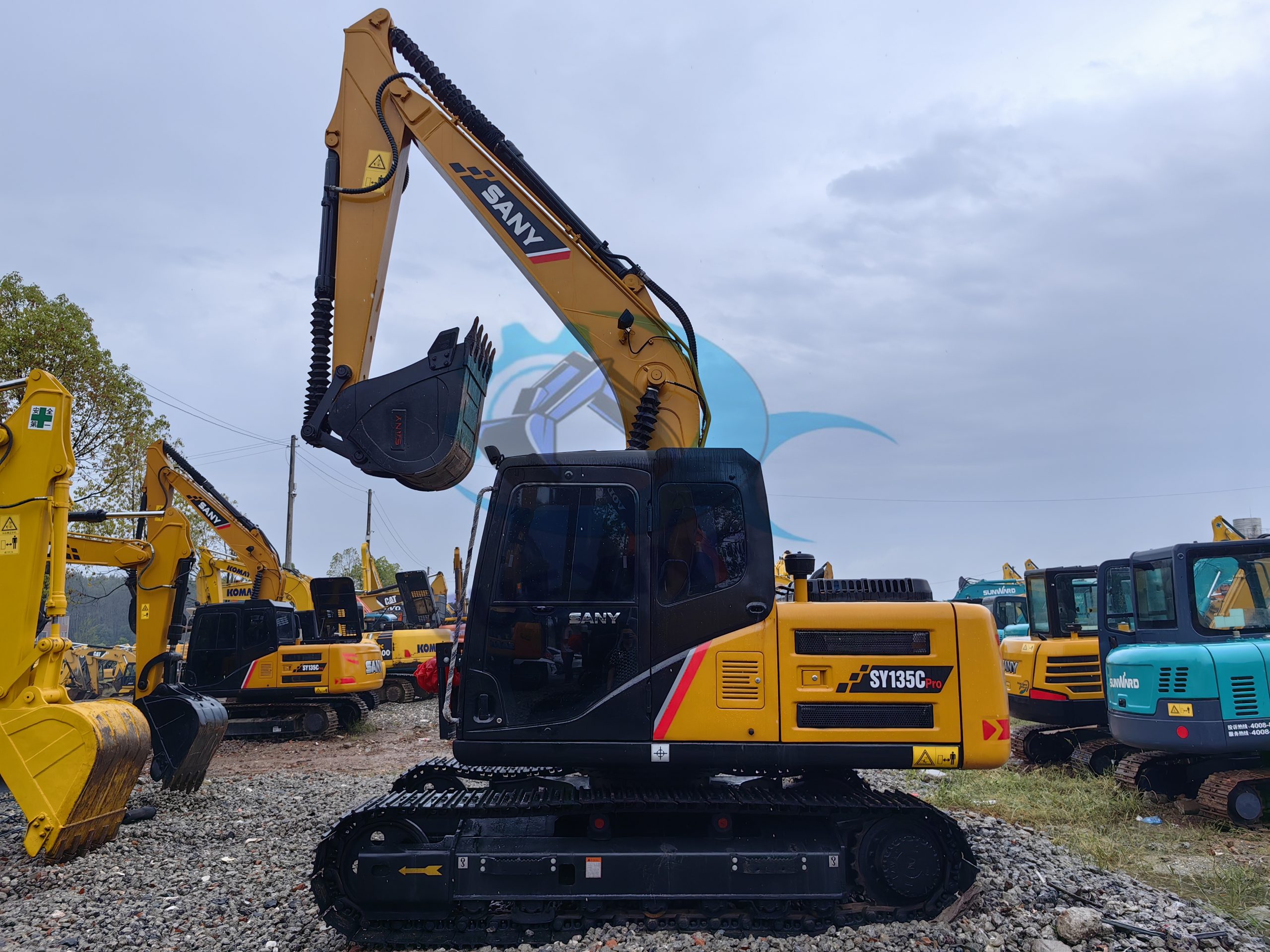Used SANY SY135C Crawler Excavator Quick Delivery