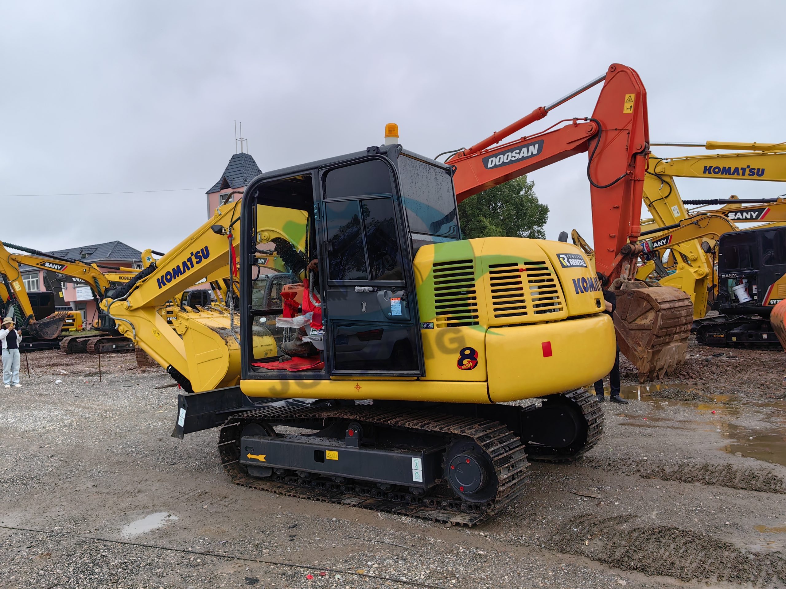 Excellent Working Condition Komatsu PC70-8 Excavator For Sale