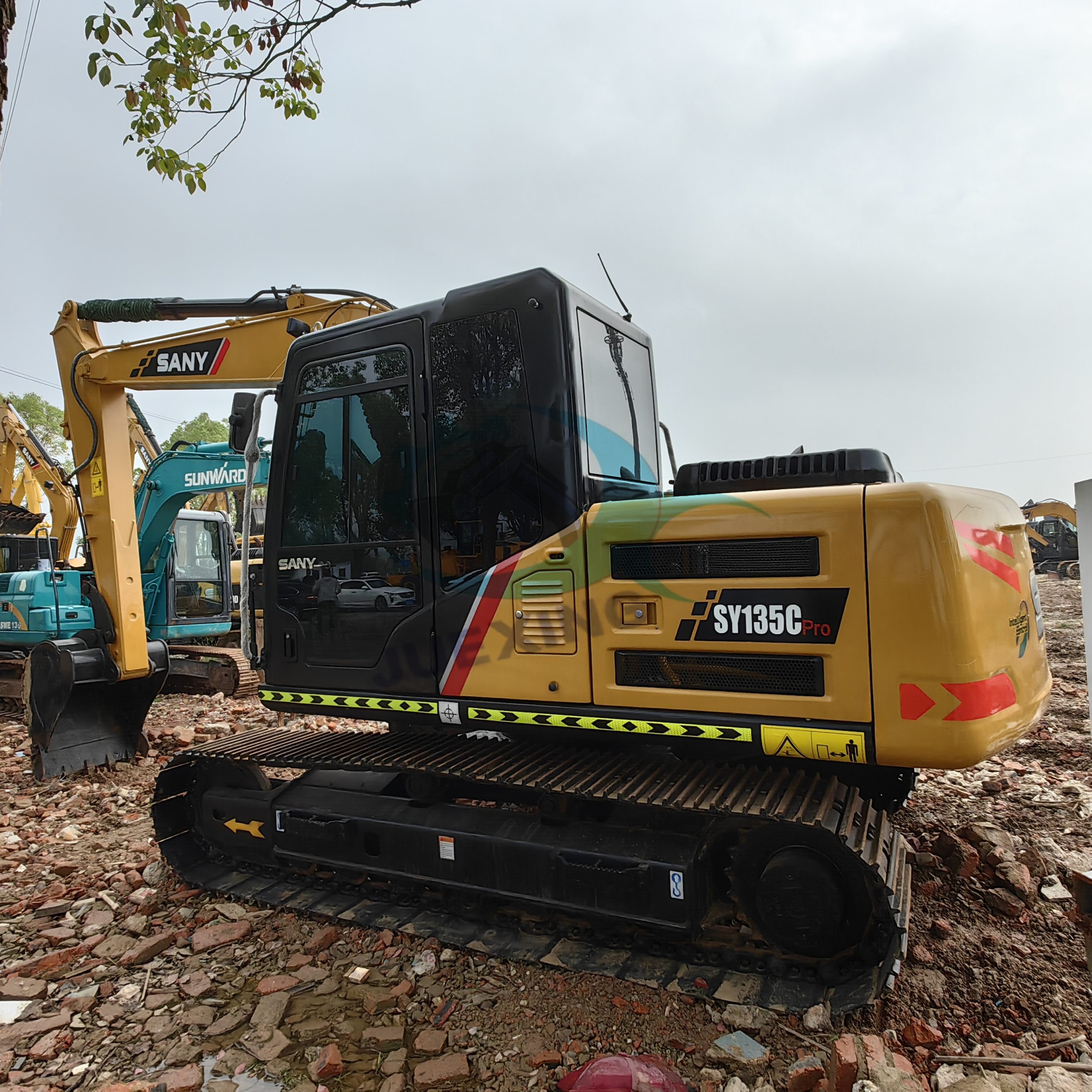 Good Quality SANY SY135C Used Excavator