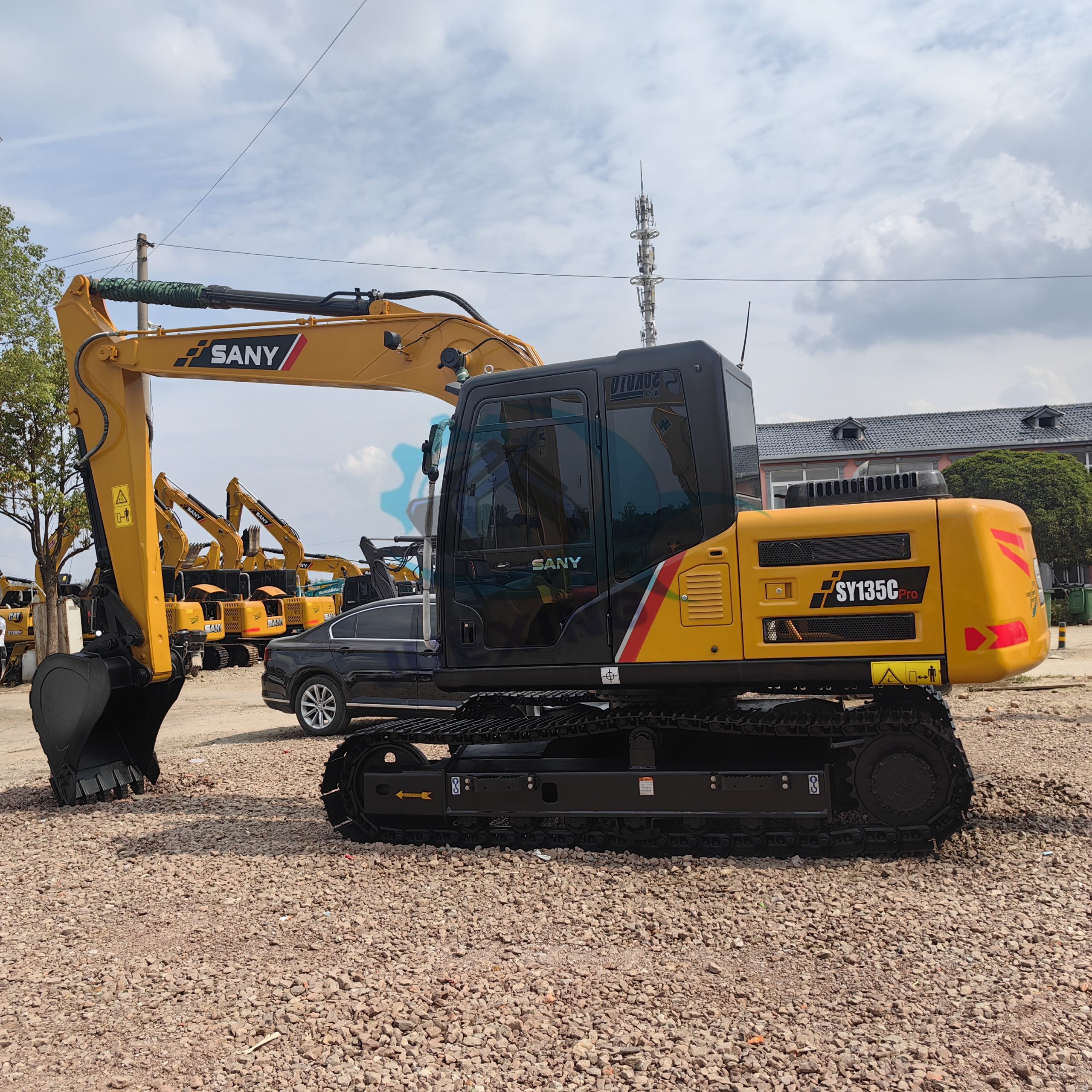 High Quality SANY SY135C Used Excavator