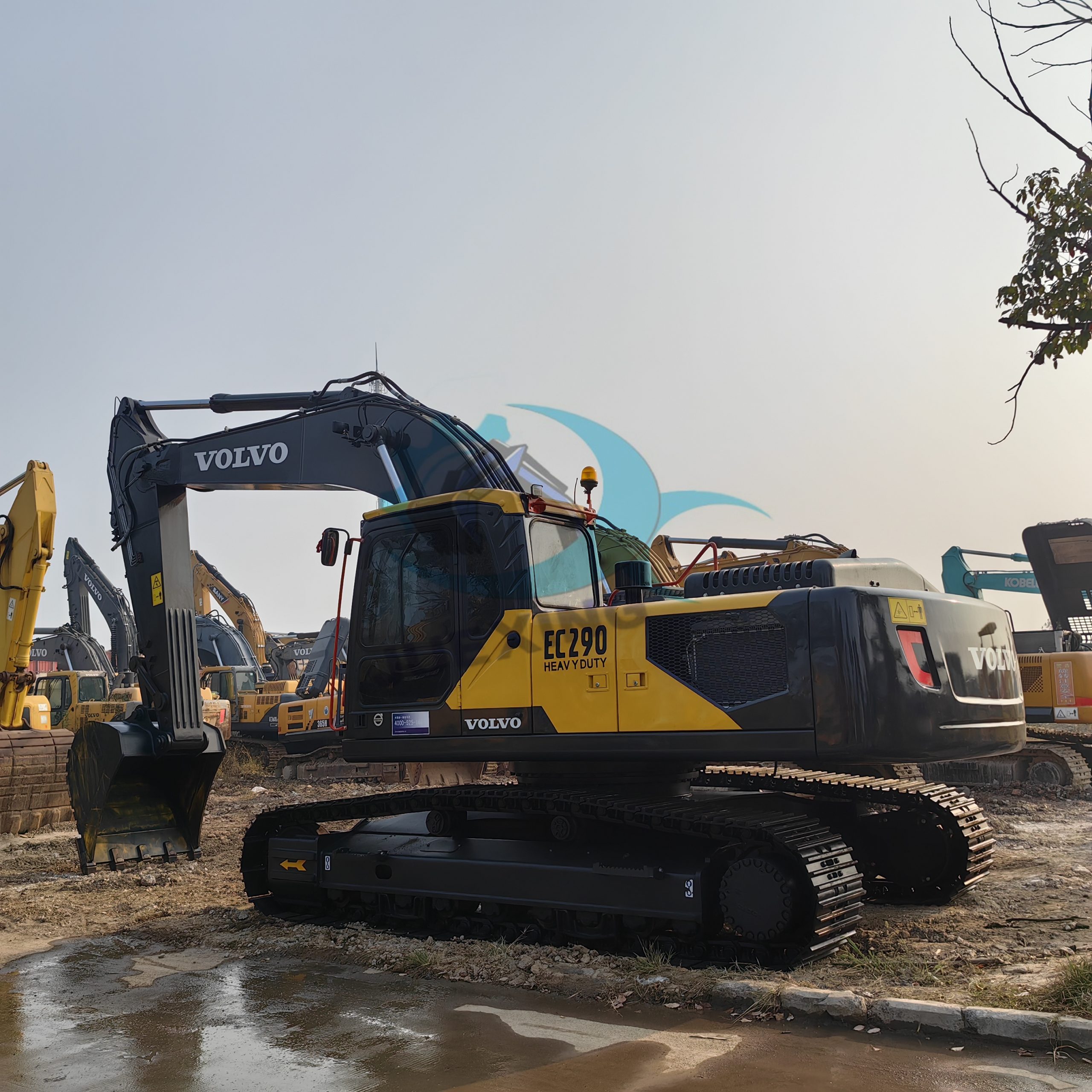 Original VOLVO EC290 Hydraulic Used Excavator