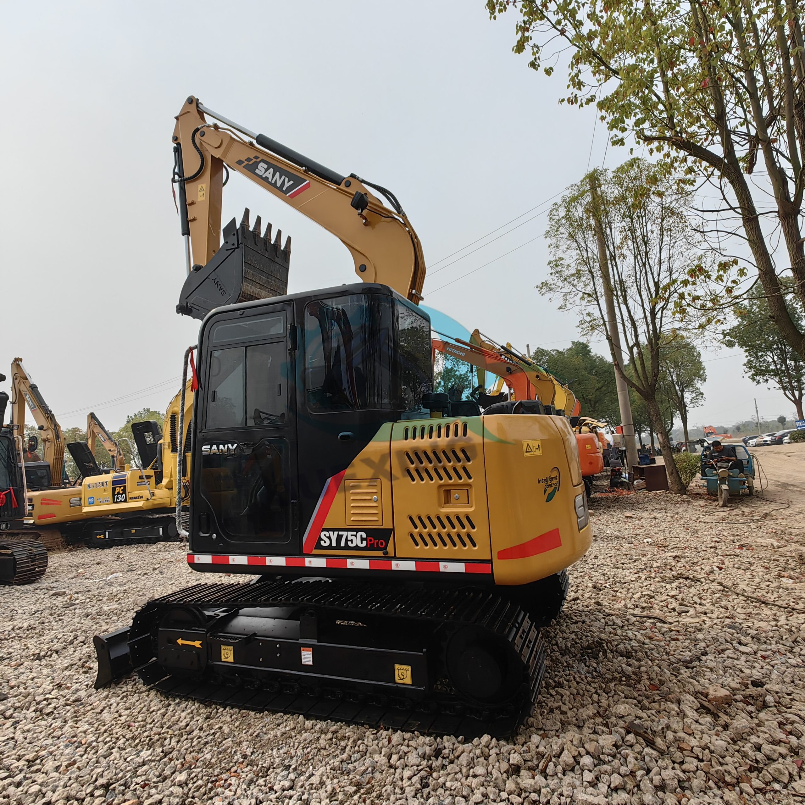 Good Condition Used SANY SY75C Excavator