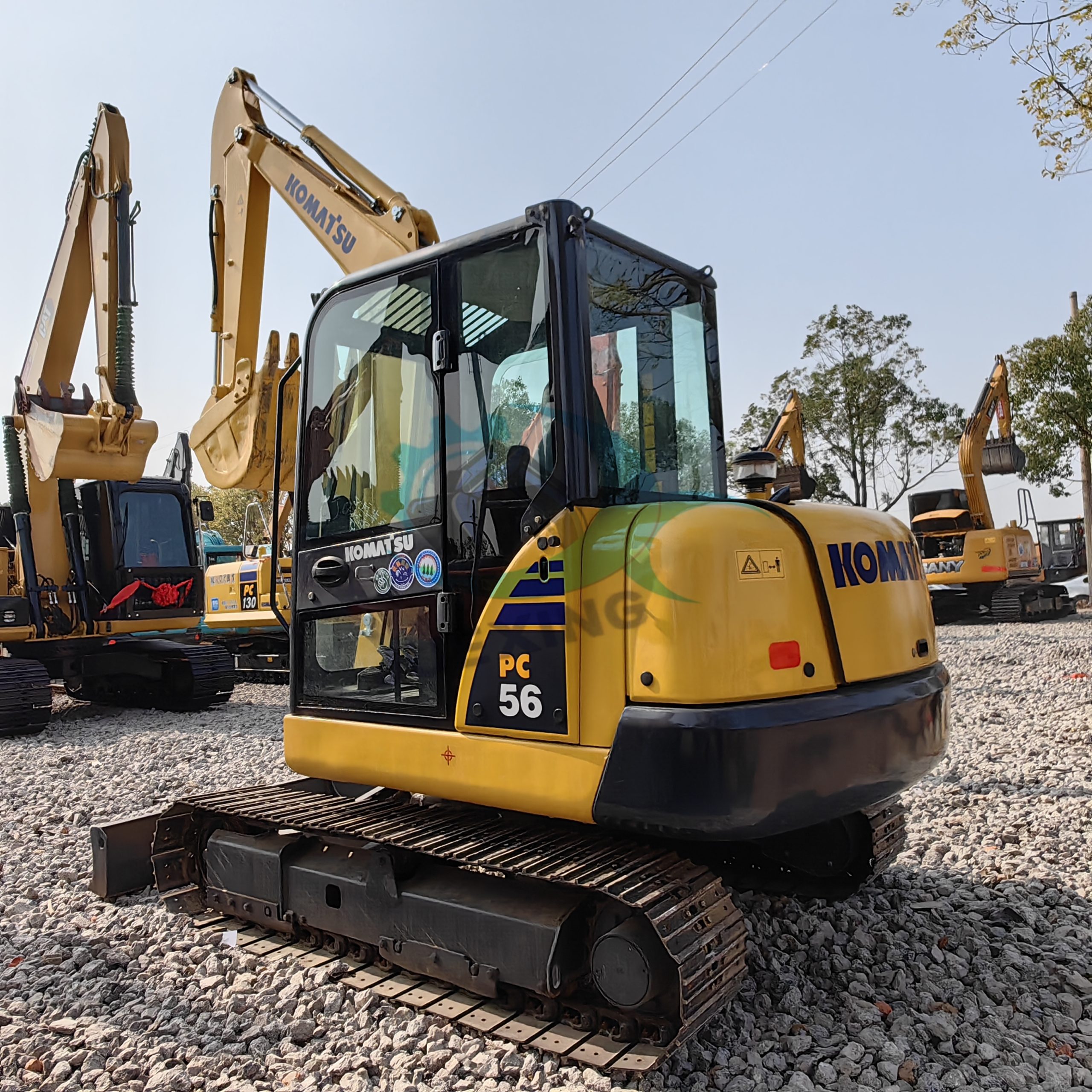 High Quality Used Komatsu PC56-7 Excavator For Sale