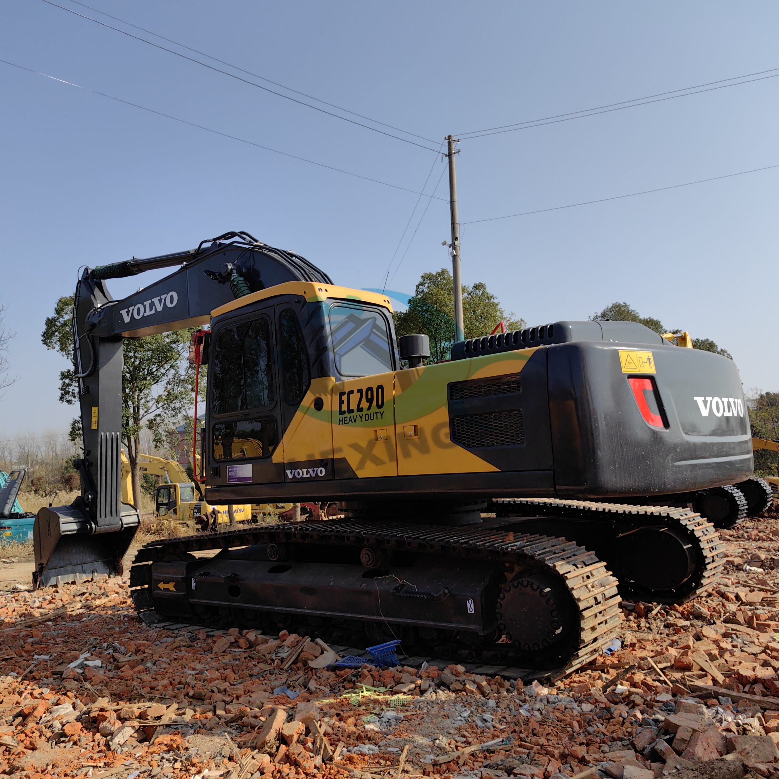 Hot Selling Used Crawler Volvo EC290 Excavators