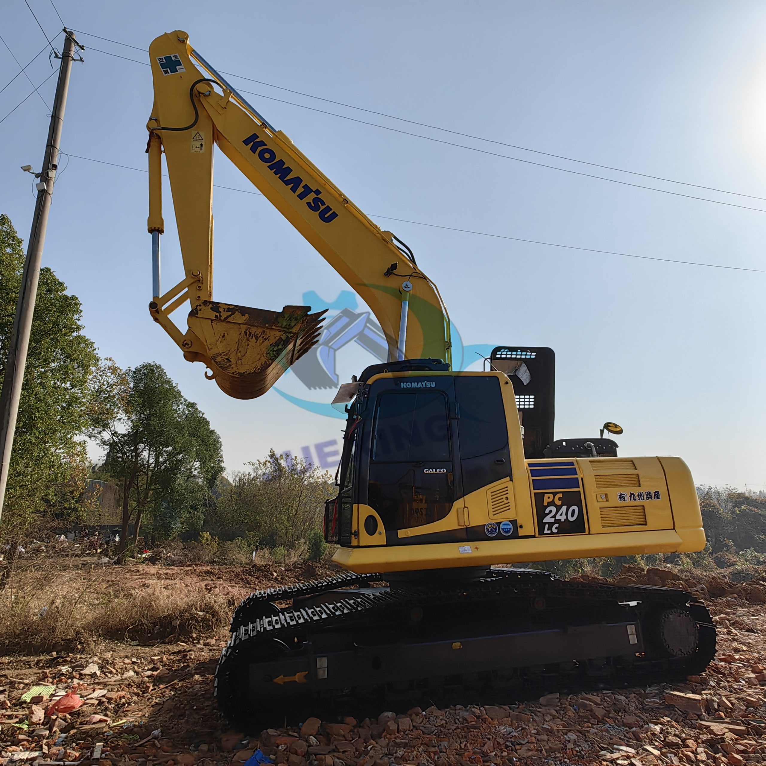 Used Komatsu PC240-8 Excavator High Performance