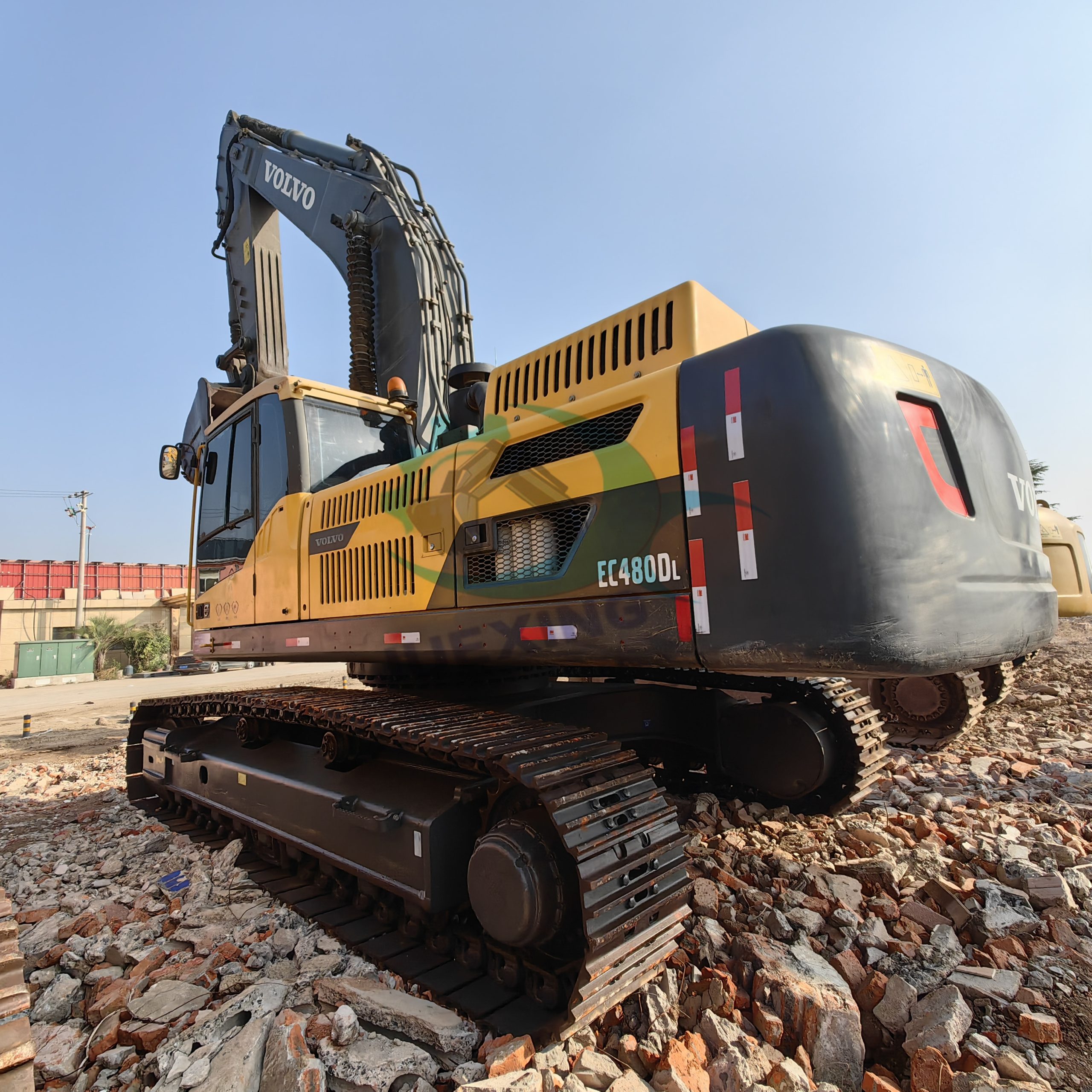Original VOLVO EC480 Hydraulic Excavator