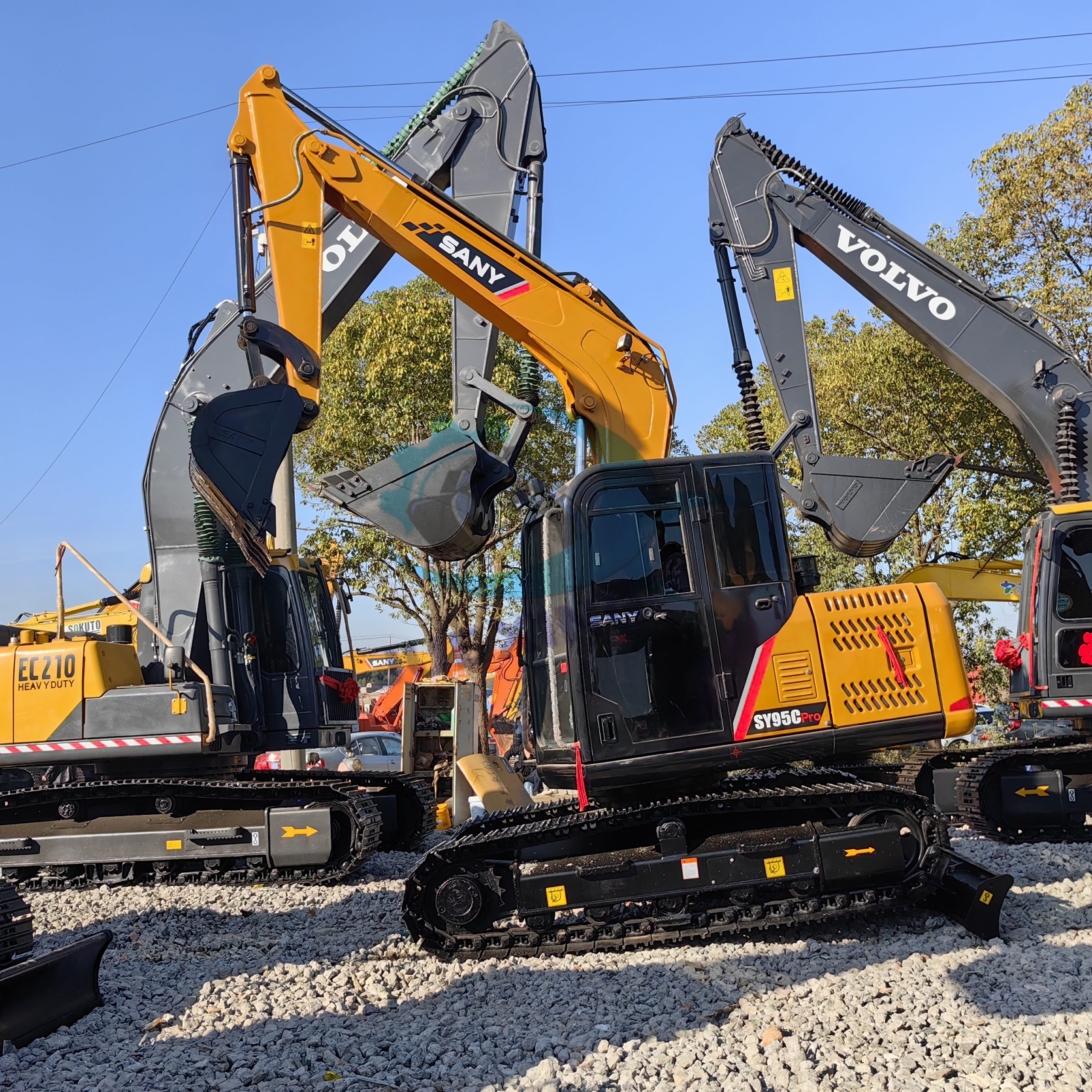 Good Quality Used SANY SY95 Hydraulic Excavator
