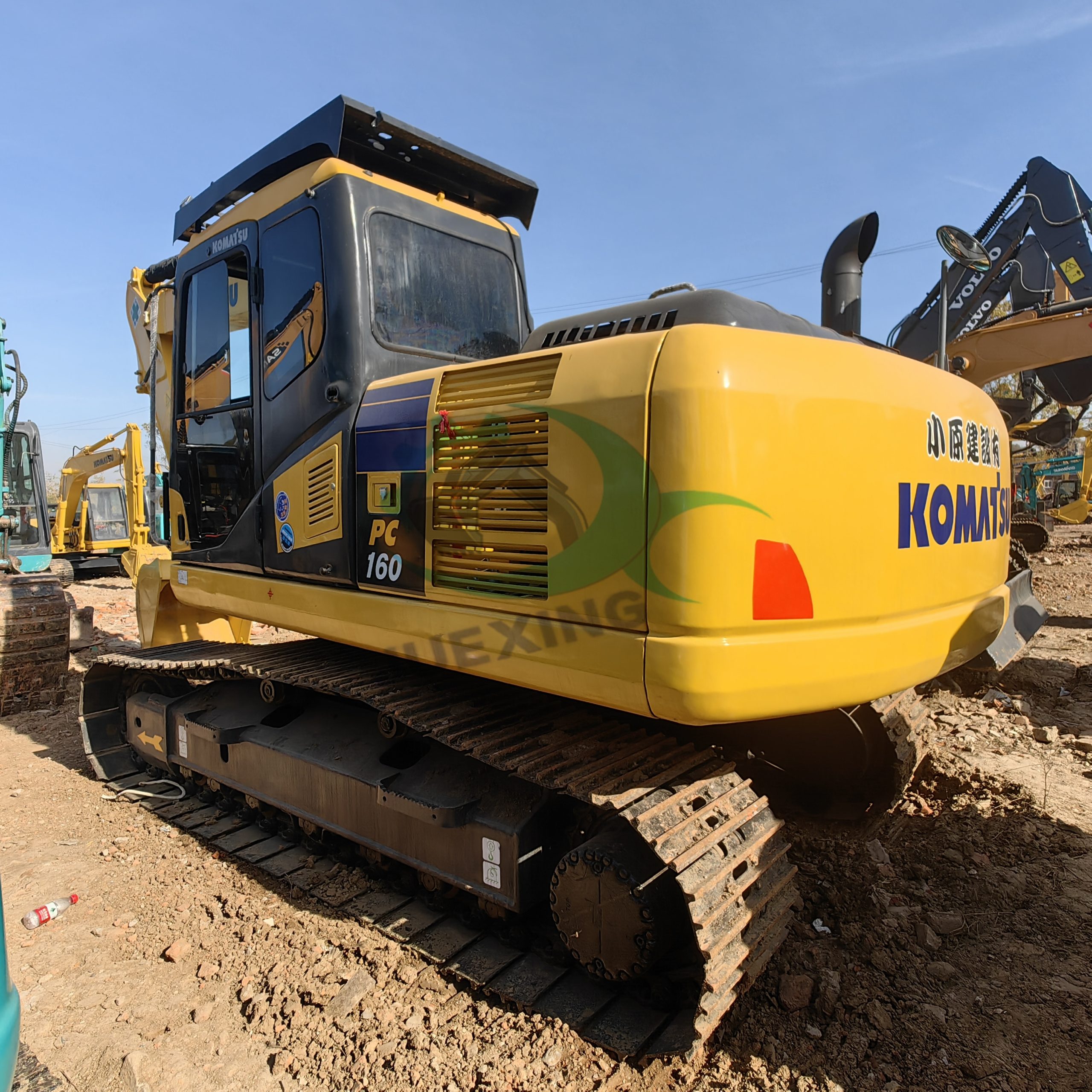16 Ton Used Excavator for Sale Komatsu PC160-7