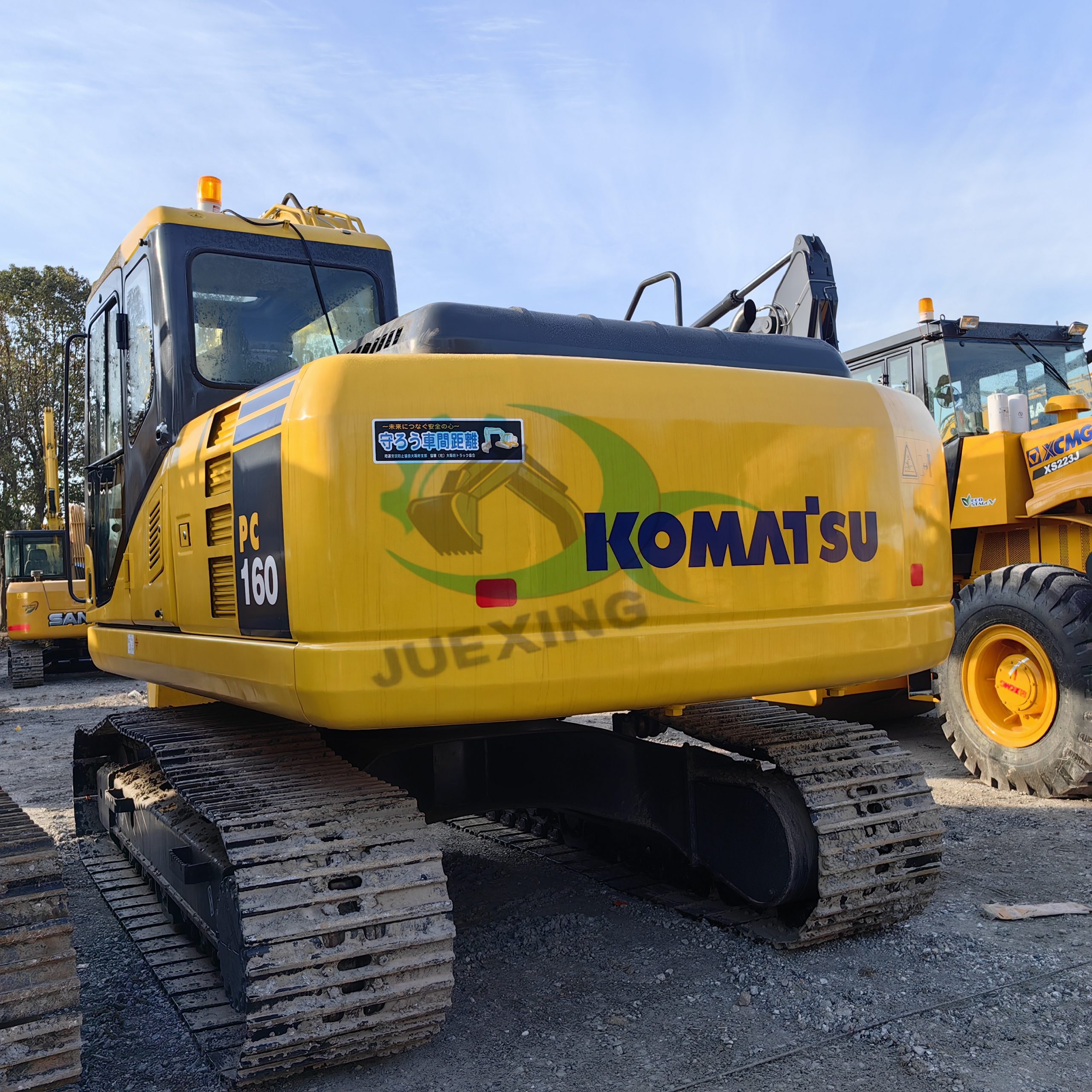 Second Hand Komatsu PC160-7 Excavator For Sale