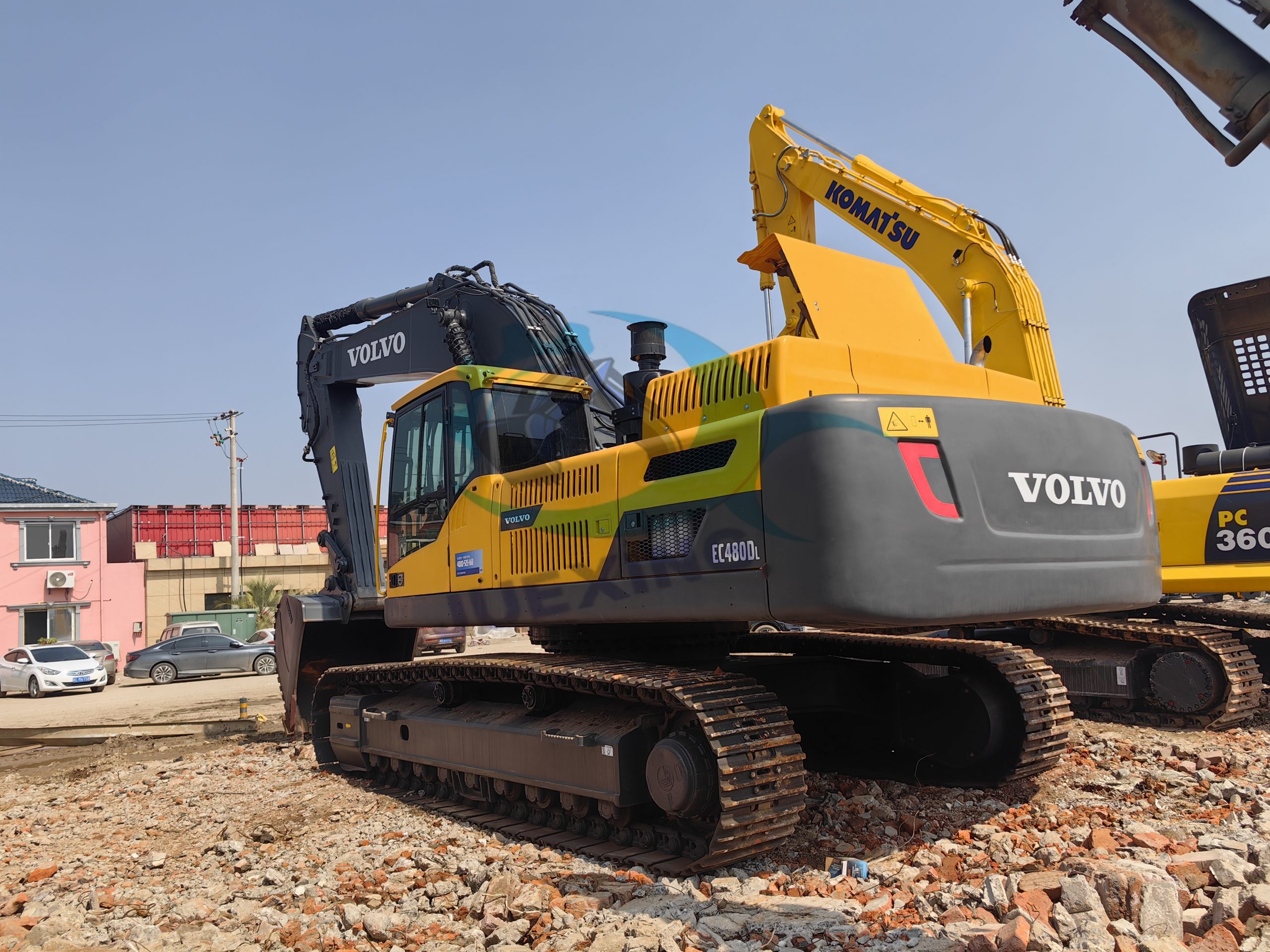 Used Volvo EC480 48 Ton Hydraulic Crawler Excavator