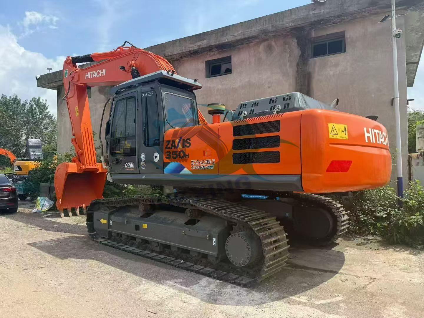 Used Hitachi Zx350H 33.5TON Crawler Hydraulic Excavator