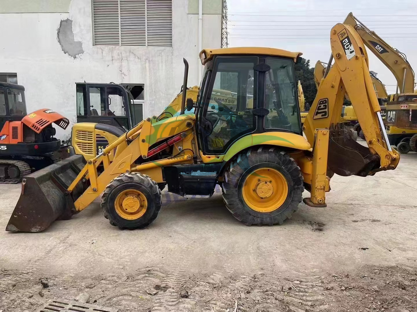 Original Used Jcb 3cx Backhoe Loader 