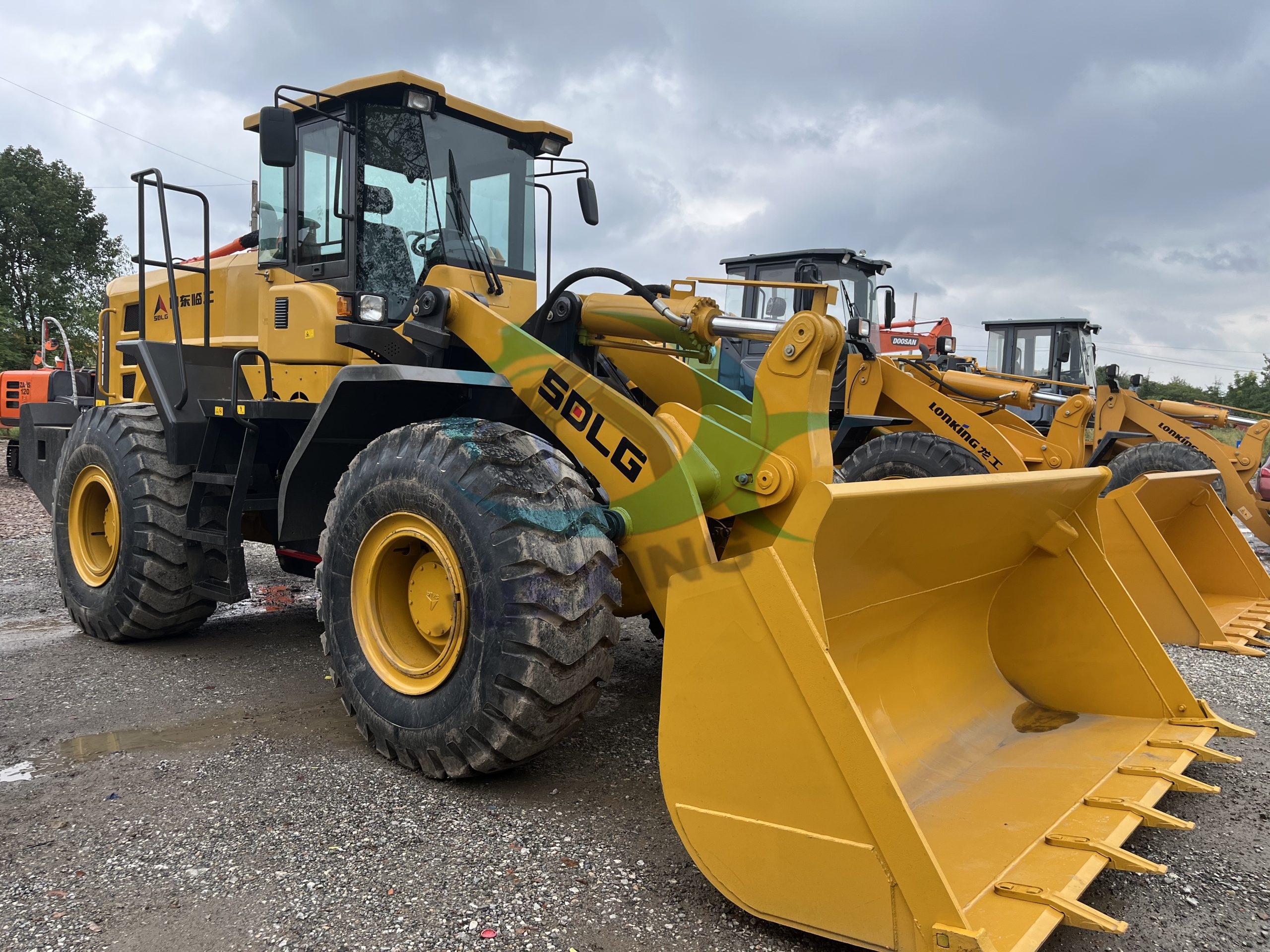 Used China Original SDLG L956F Loader 5TON