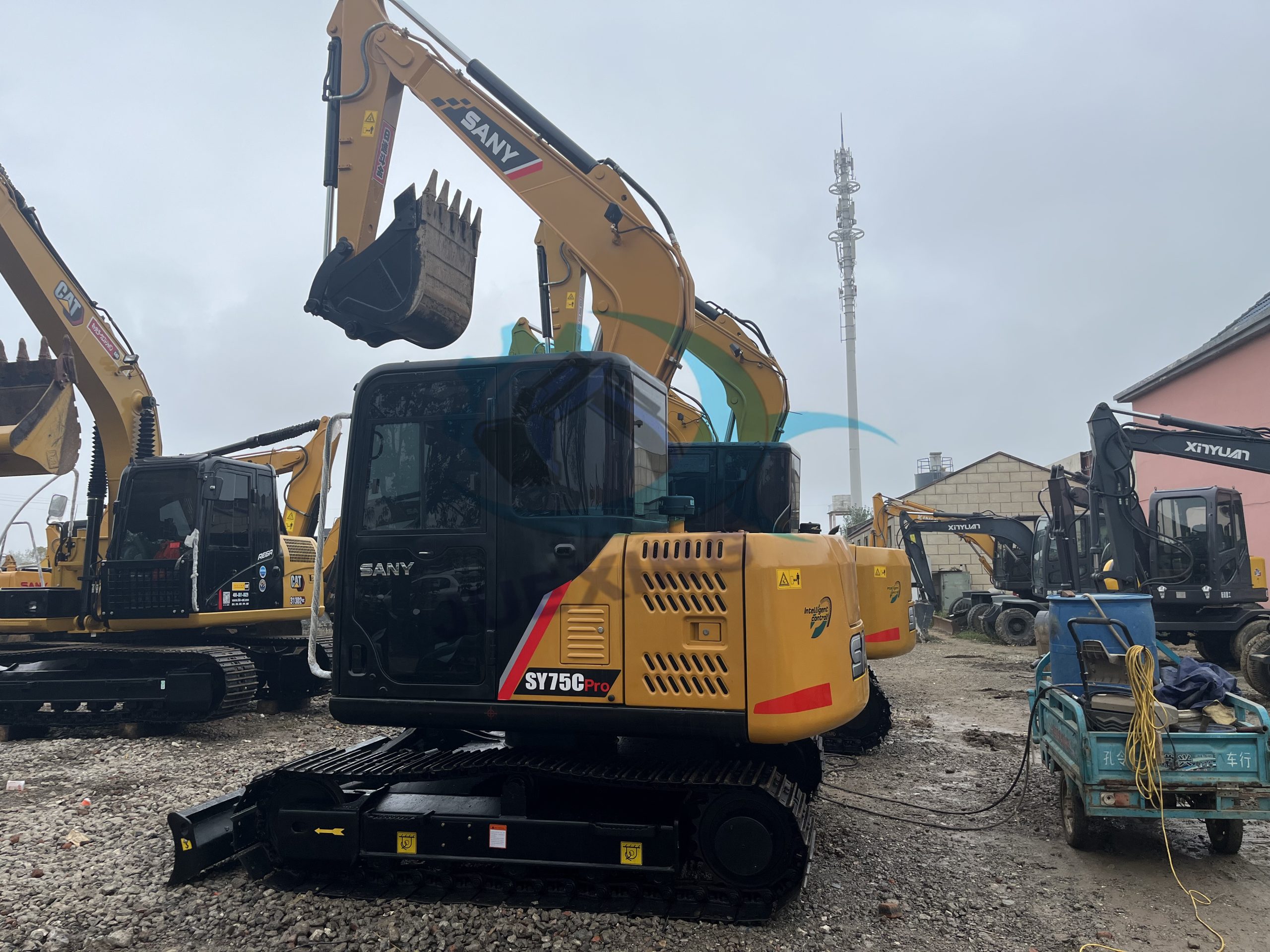 Original Parts Used SANY SY75C Excavator