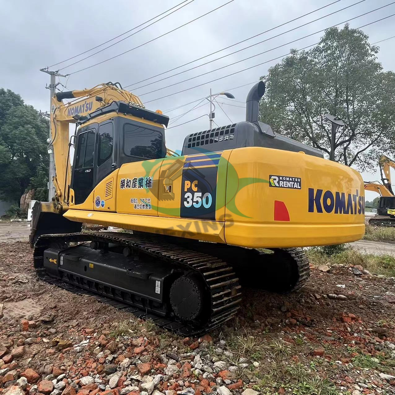 Original Paint Used Komatsu PC350-7 Excavator For Sale
