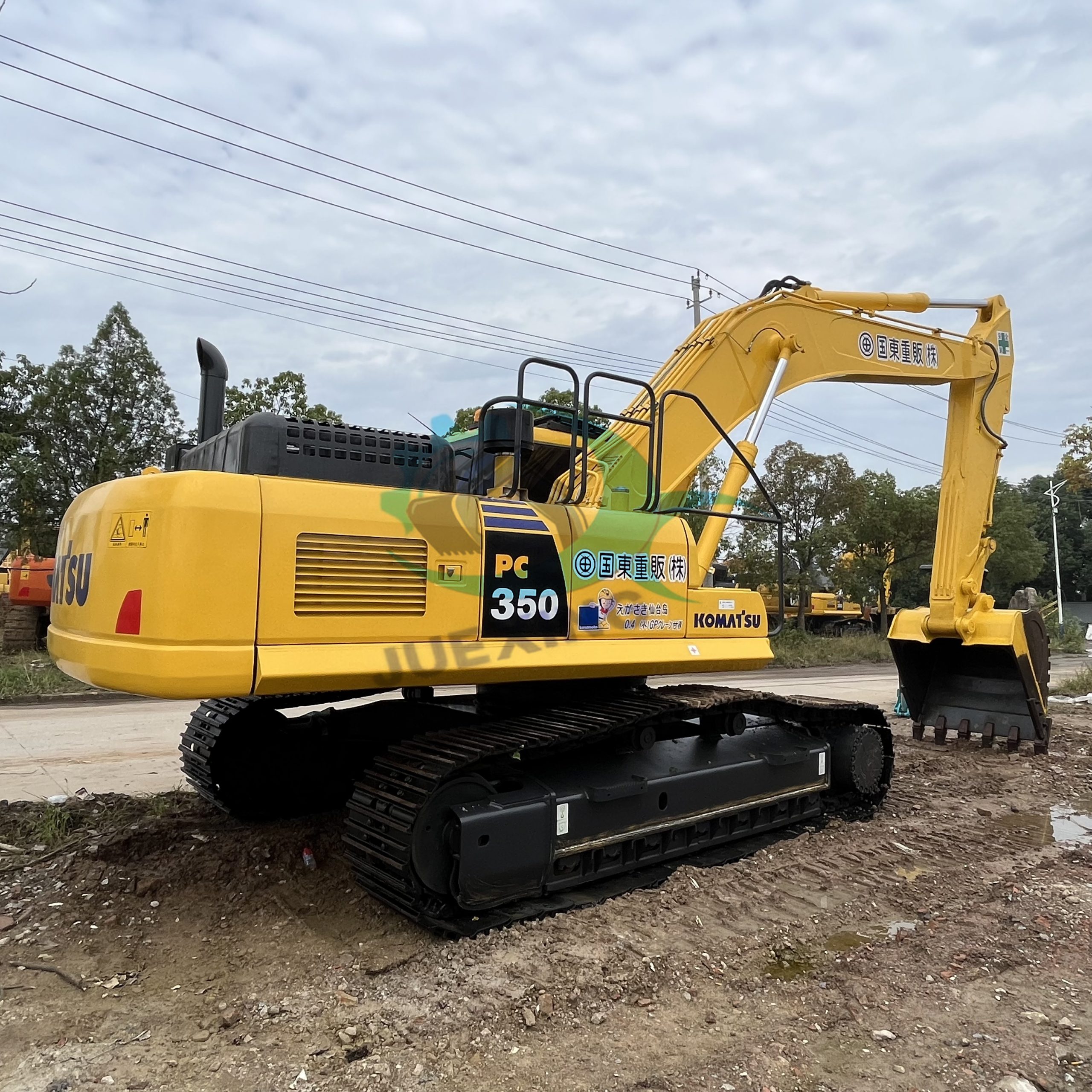 Low Hours Used Komatsu PC350-7 Excavator For Sale