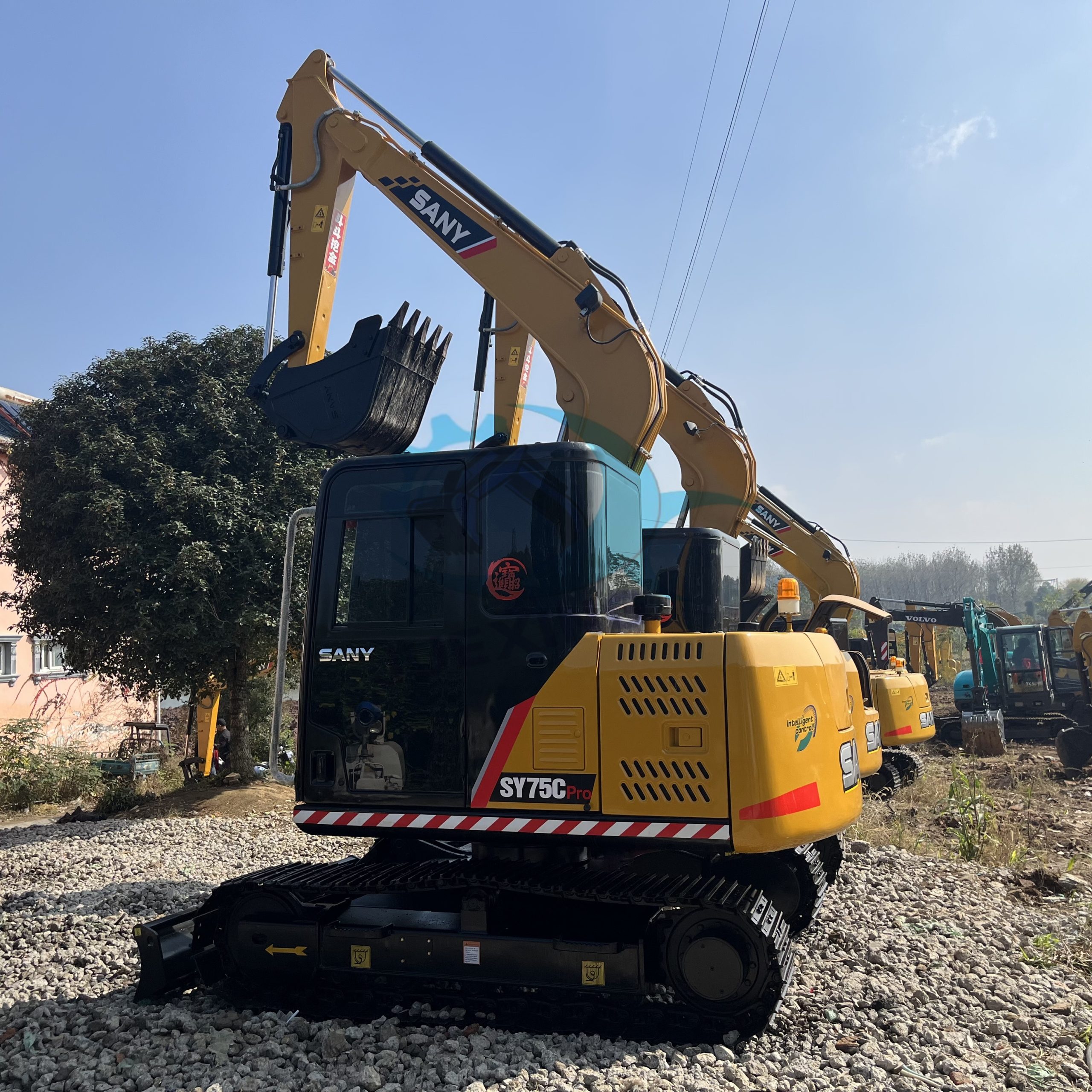 Excellent Condition Used SANY SY75C Excavator