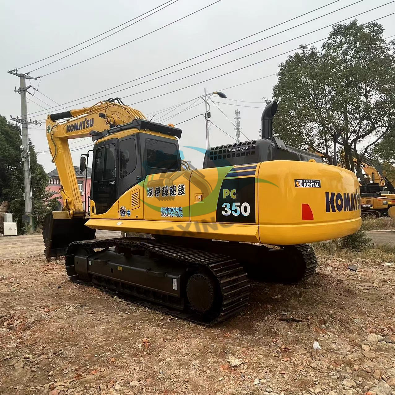 35 Ton Used Komatsu PC350-7 Excavator For Sale
