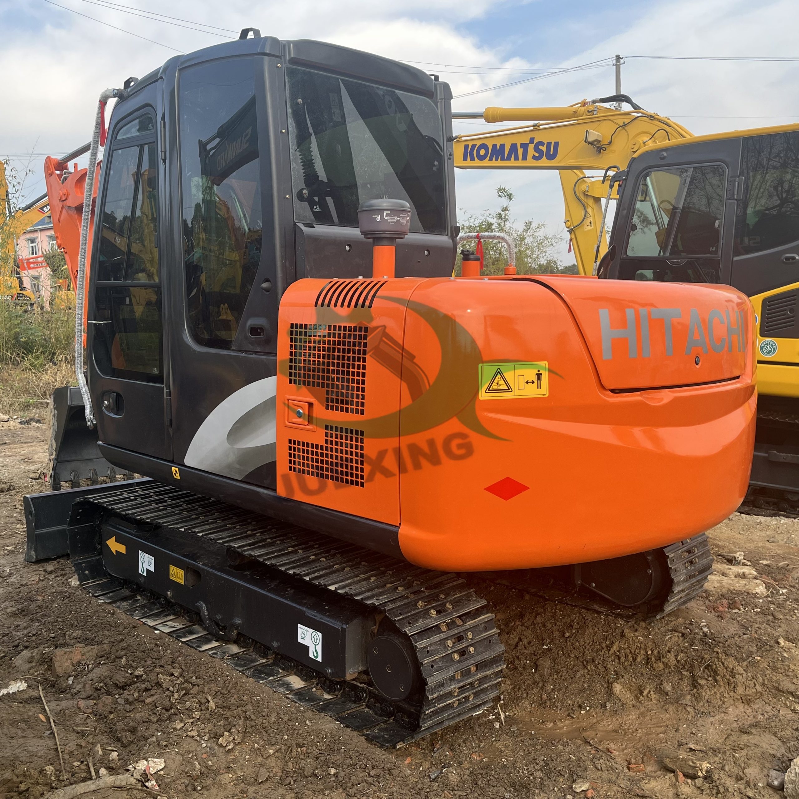 Original Mini Hitachi 6ton used Excavadora