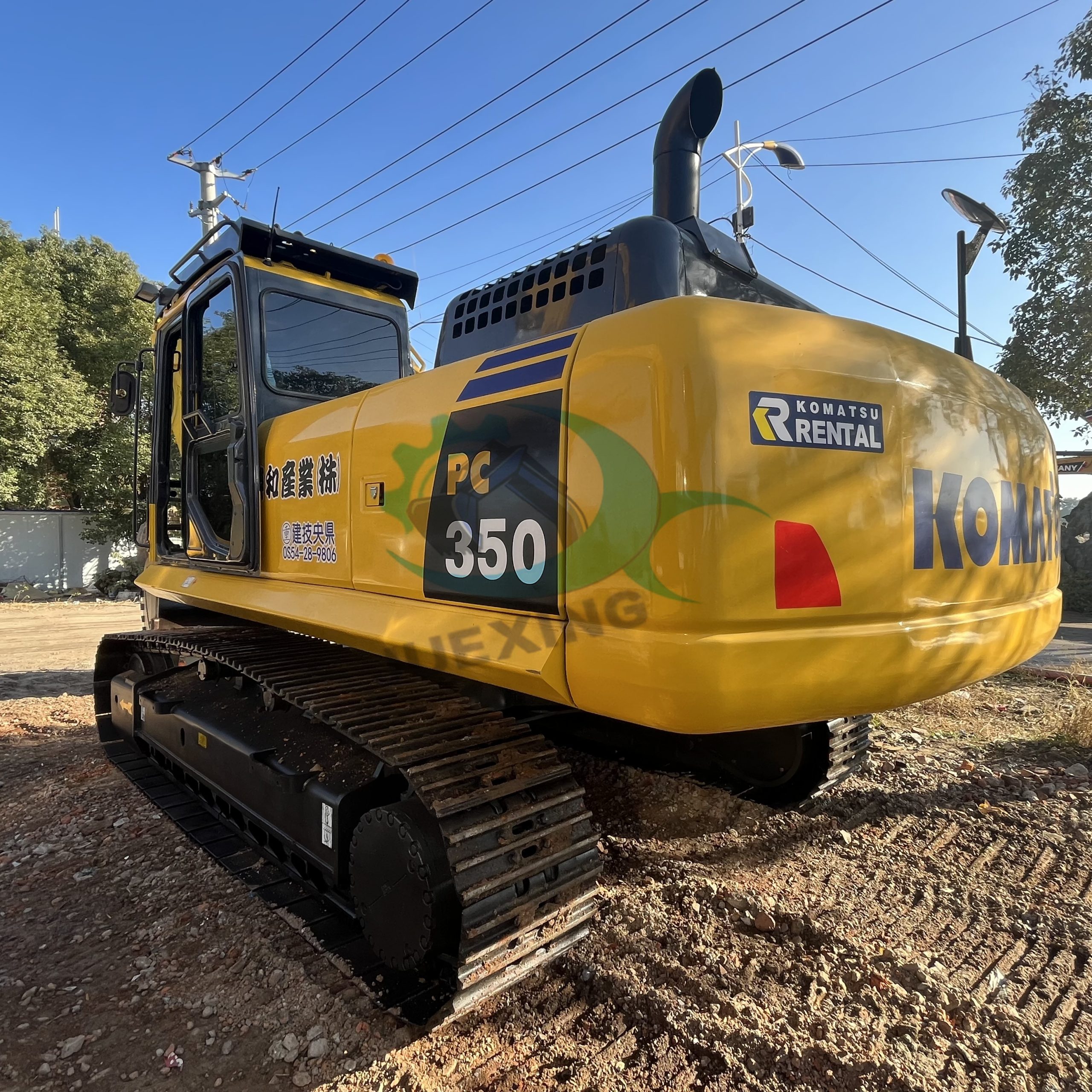 Japanese Used Komatsu PC350-7 Excavator For Sale
