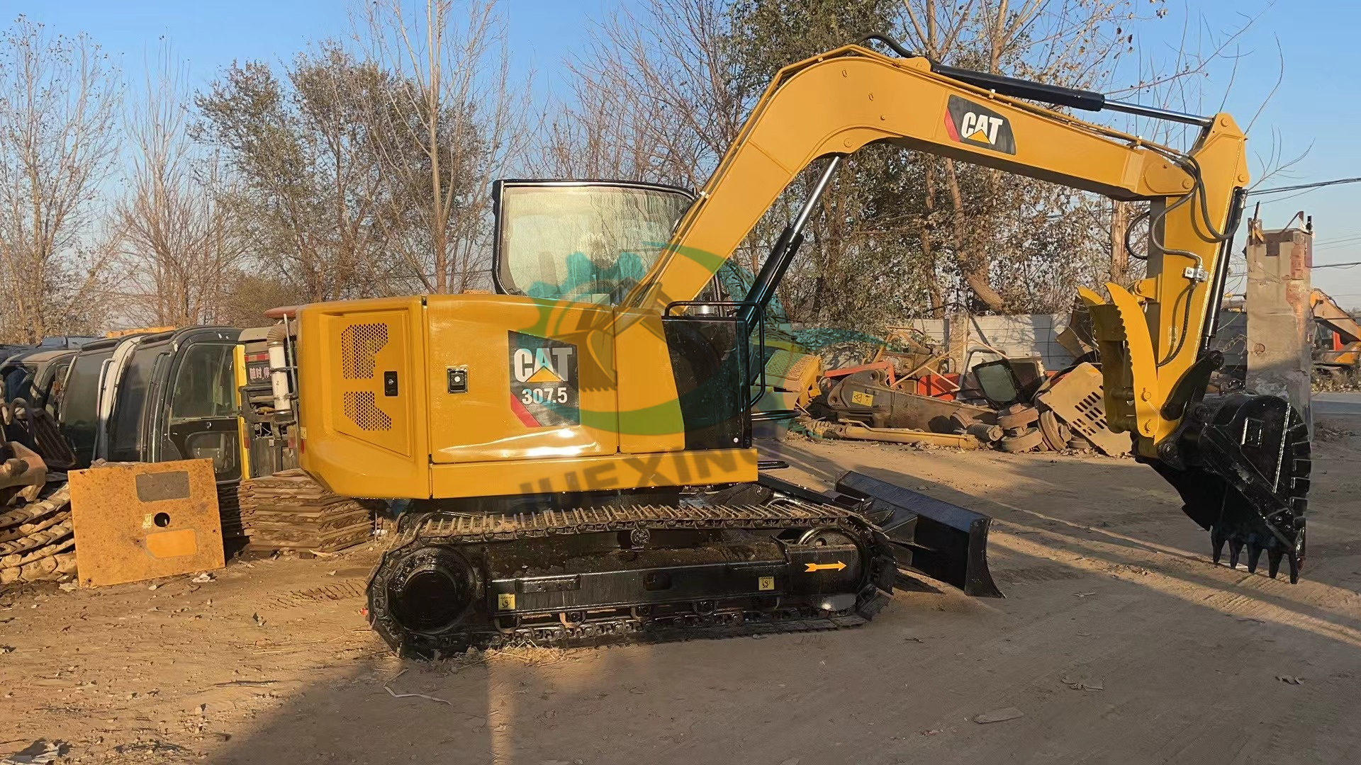 Used Mini Excavator Caterpillar 307.5