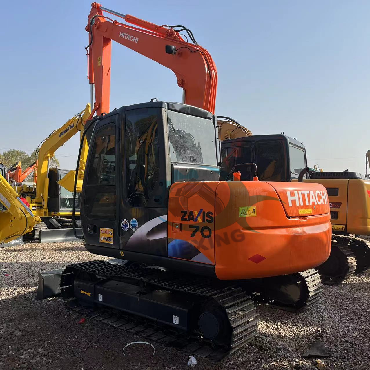 ZX70 Mini Excavator Japan Origin 7 Ton 